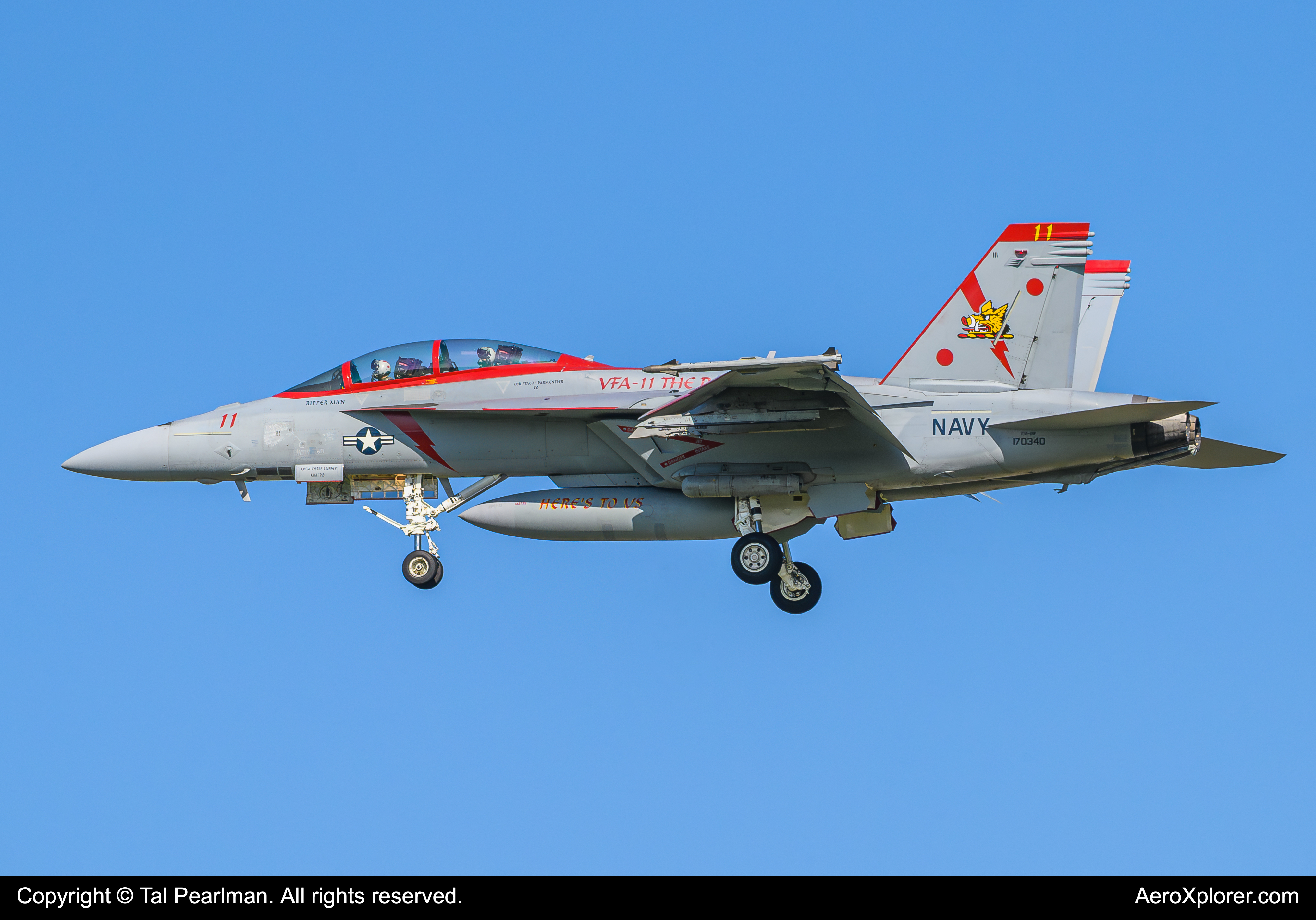 Full size: USN - United States Navy Boeing F/A-18E/F Super Hornet 17-0340 at Oceana Naval Air Station (Apollo Soucek Field)