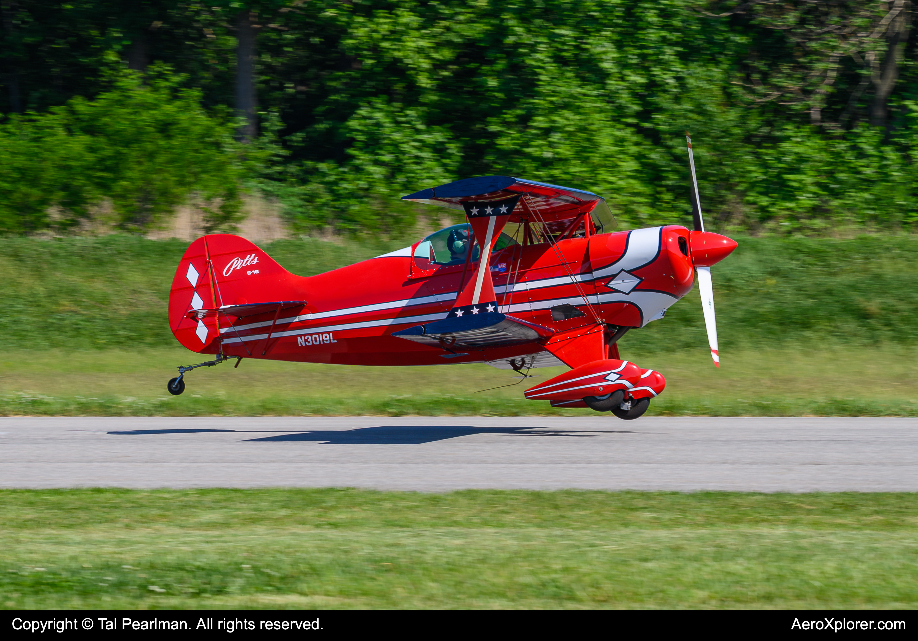 Full size: PRIVATE Pitts S-1B N3019L at New Garden Airport