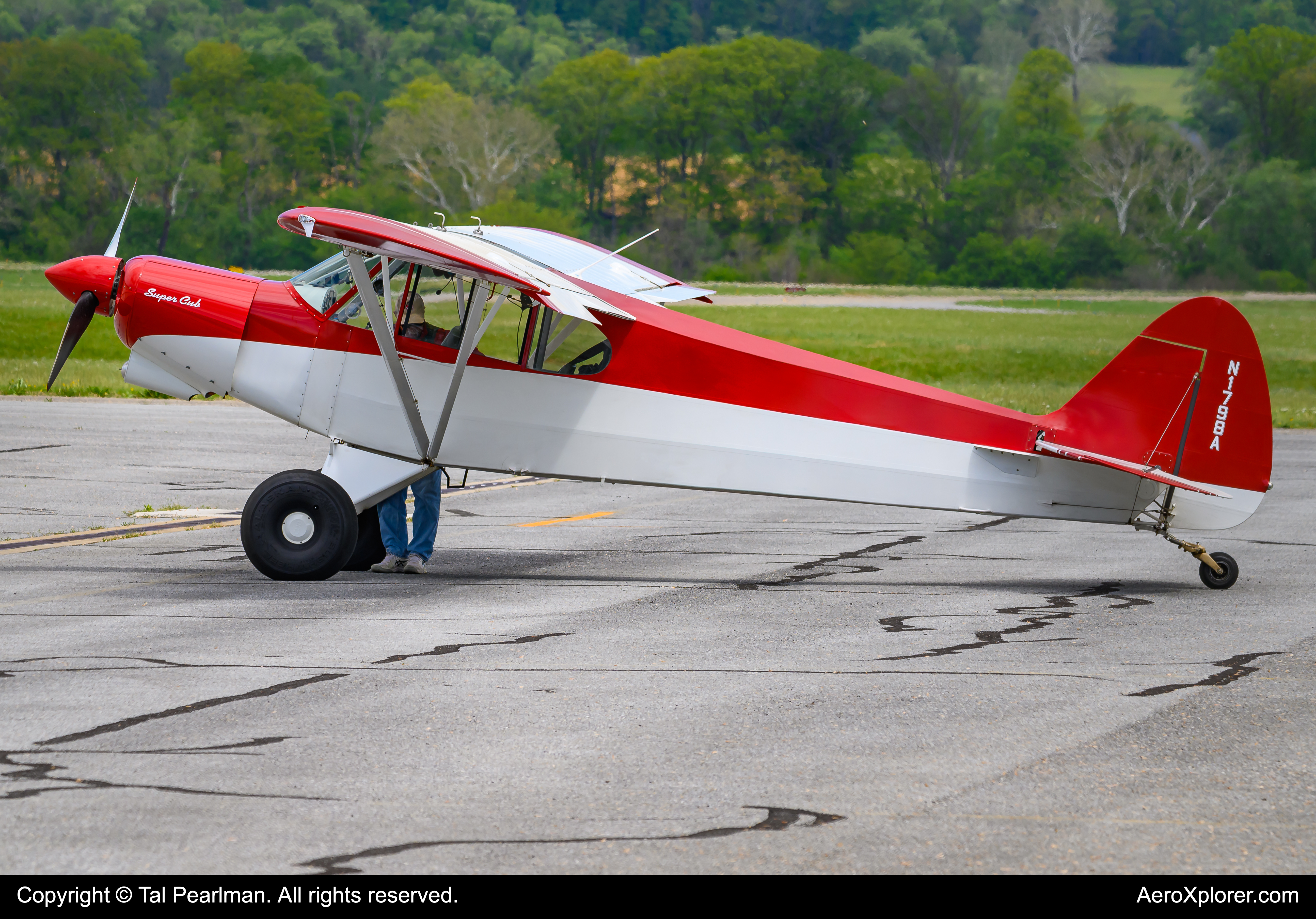 Full size: PRIVATE Piper 18 Super Cub N1798A at Frederick Municipal Airport
