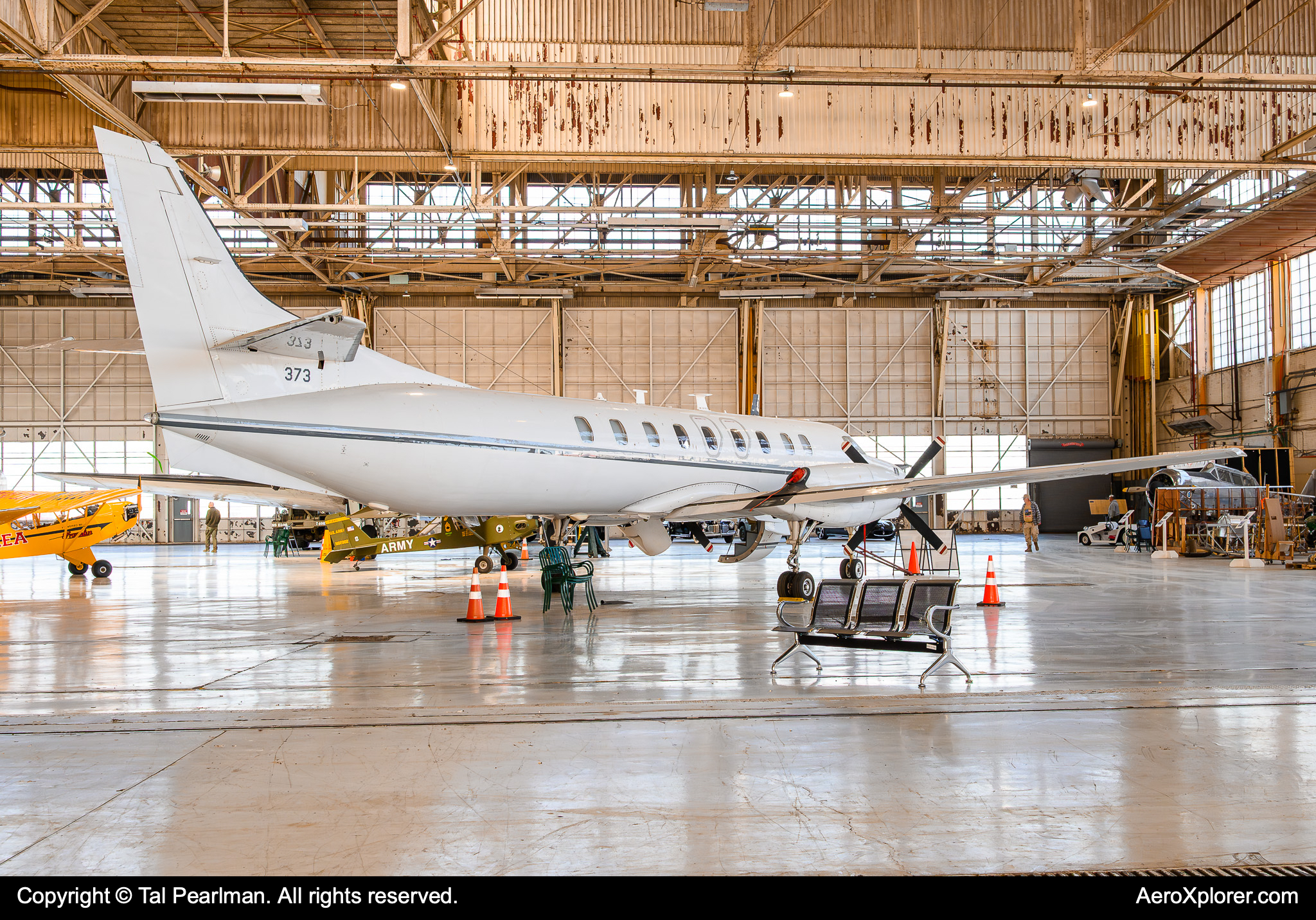 Full size: USA - United States Army Fairchild C-26 Metroliner 373 at Hagerstown Regional Airport-Richard A Henson Field