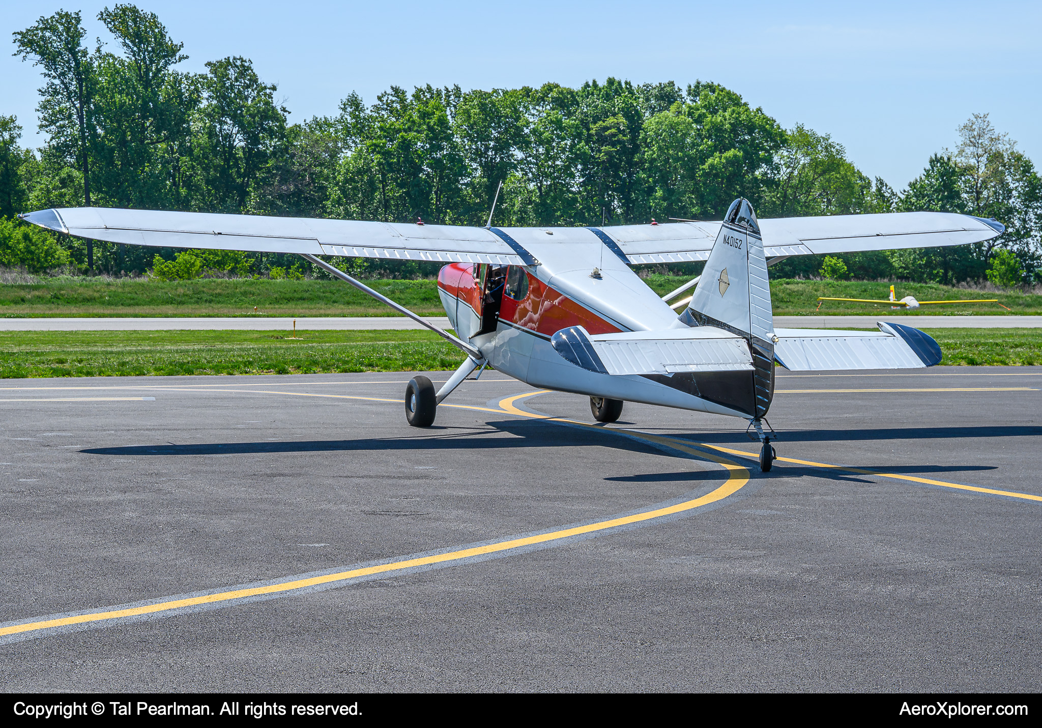 Full size: PRIVATE Stinson 108 N40152 at New Garden Airport