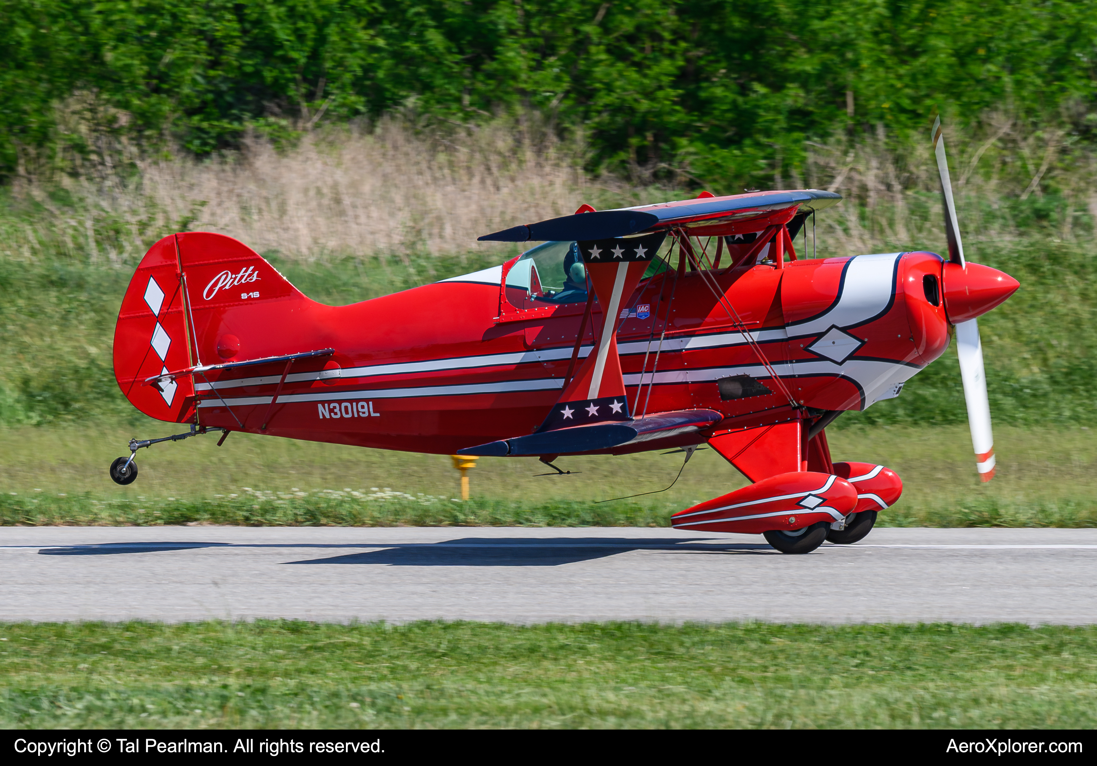 Full size: PRIVATE Pitts S-1C Special N3019L at New Garden Airport