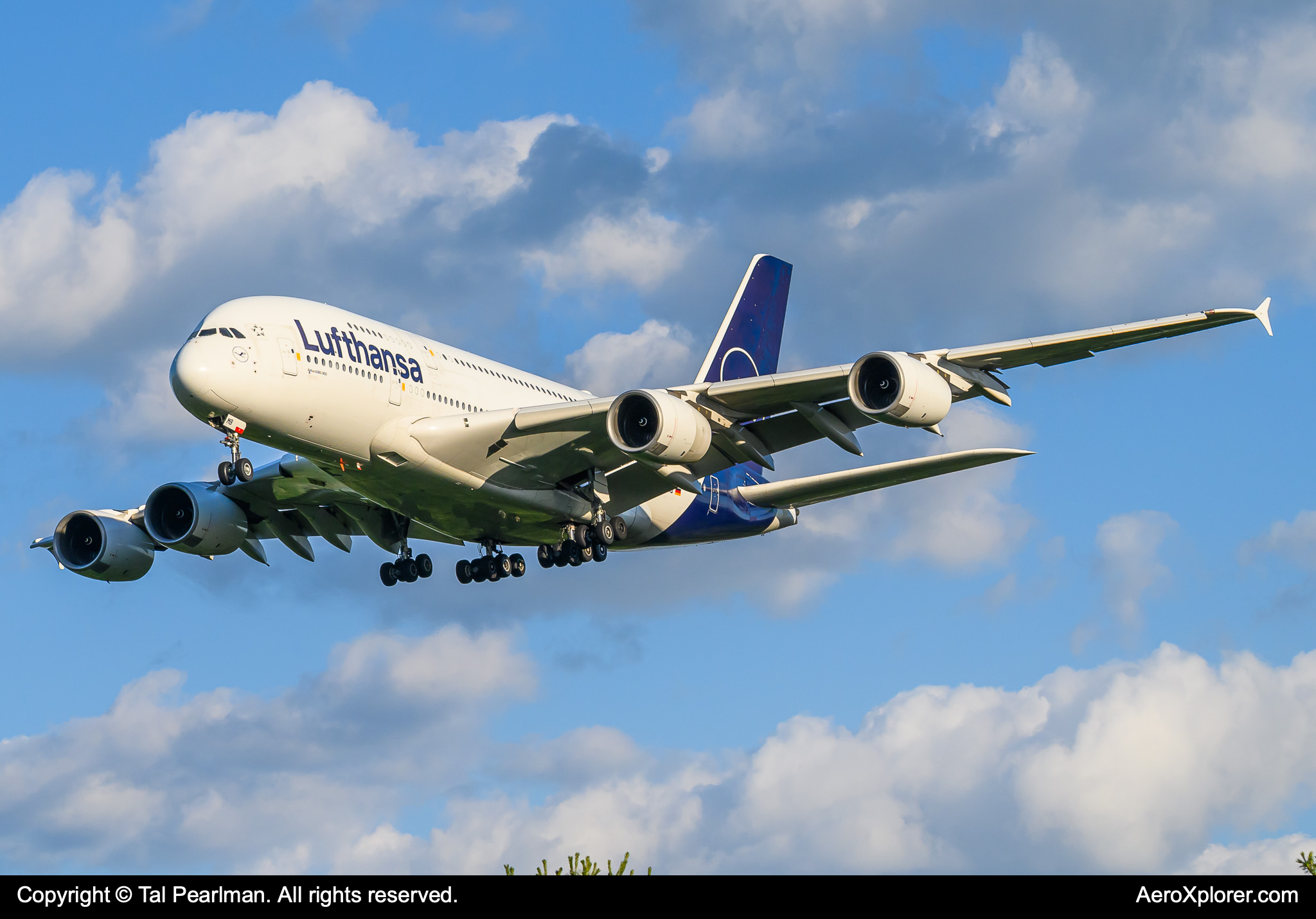 Full size: Lufthansa Airbus A380-800 D-AIMB at Washington Dulles International Airport
