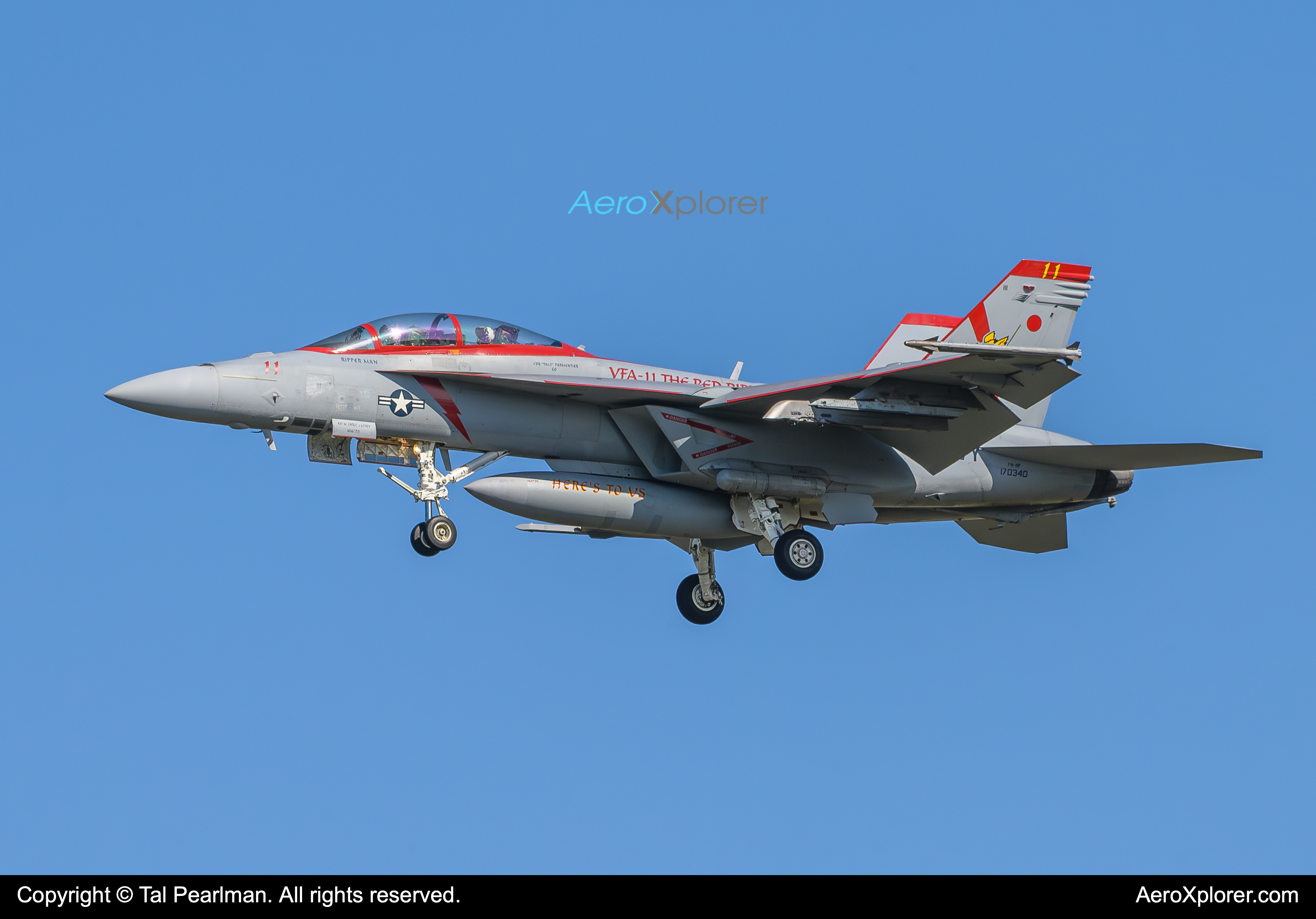 Full size: USN - United States Navy Boeing F/A-18E/F Super Hornet 17-0340 at Oceana Naval Air Station (Apollo Soucek Field)