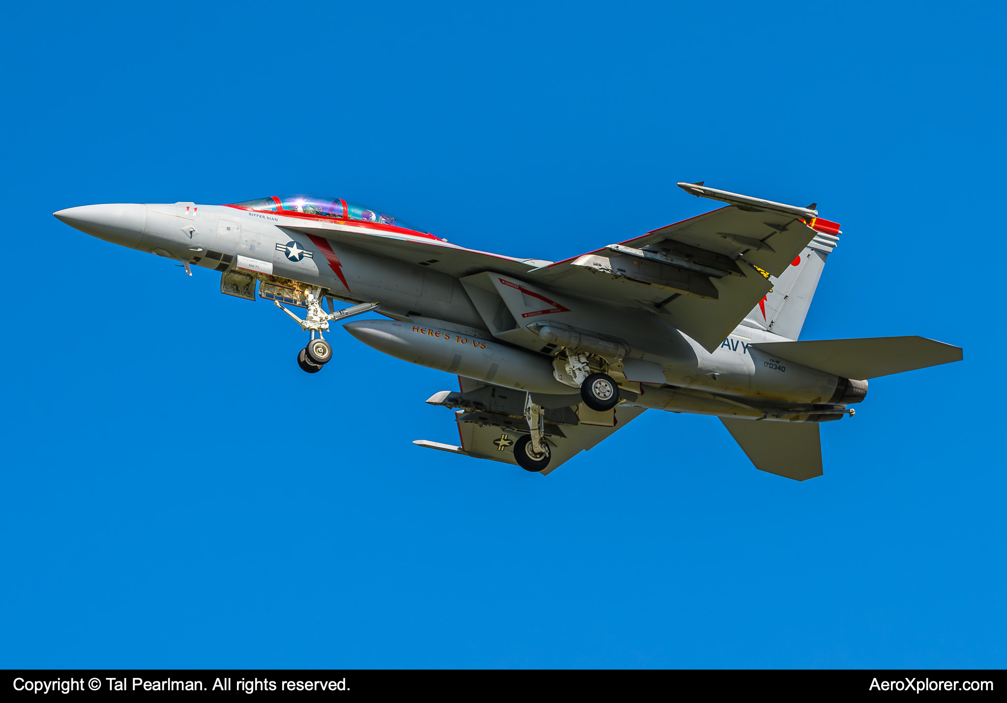 Full size: USN - United States Navy Boeing F/A-18E/F Super Hornet 170340 at Oceana Naval Air Station (Apollo Soucek Field)