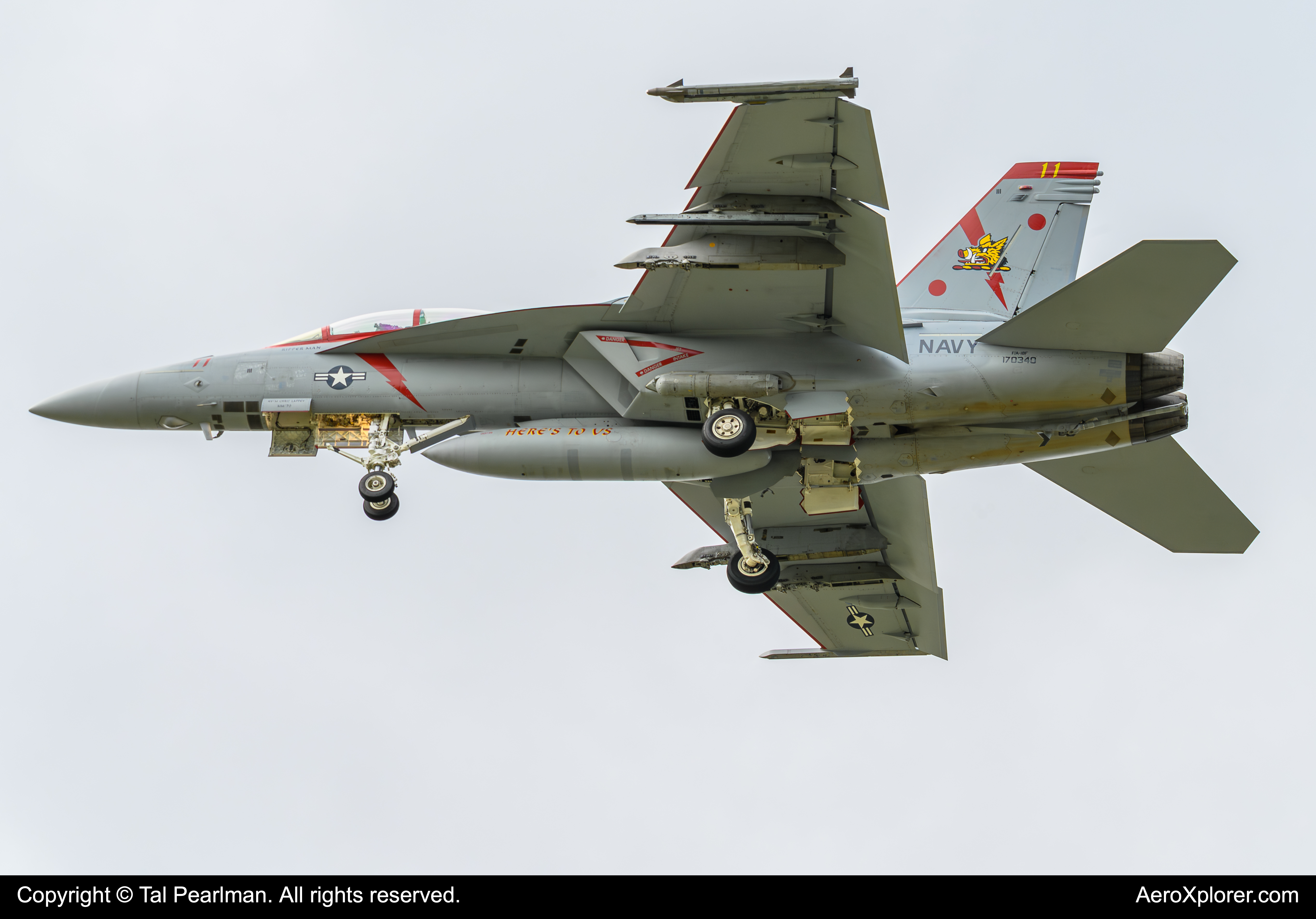 Full size: USN - United States Navy Boeing F/A-18E/F Super Hornet 17-0340 at Oceana Naval Air Station (Apollo Soucek Field)