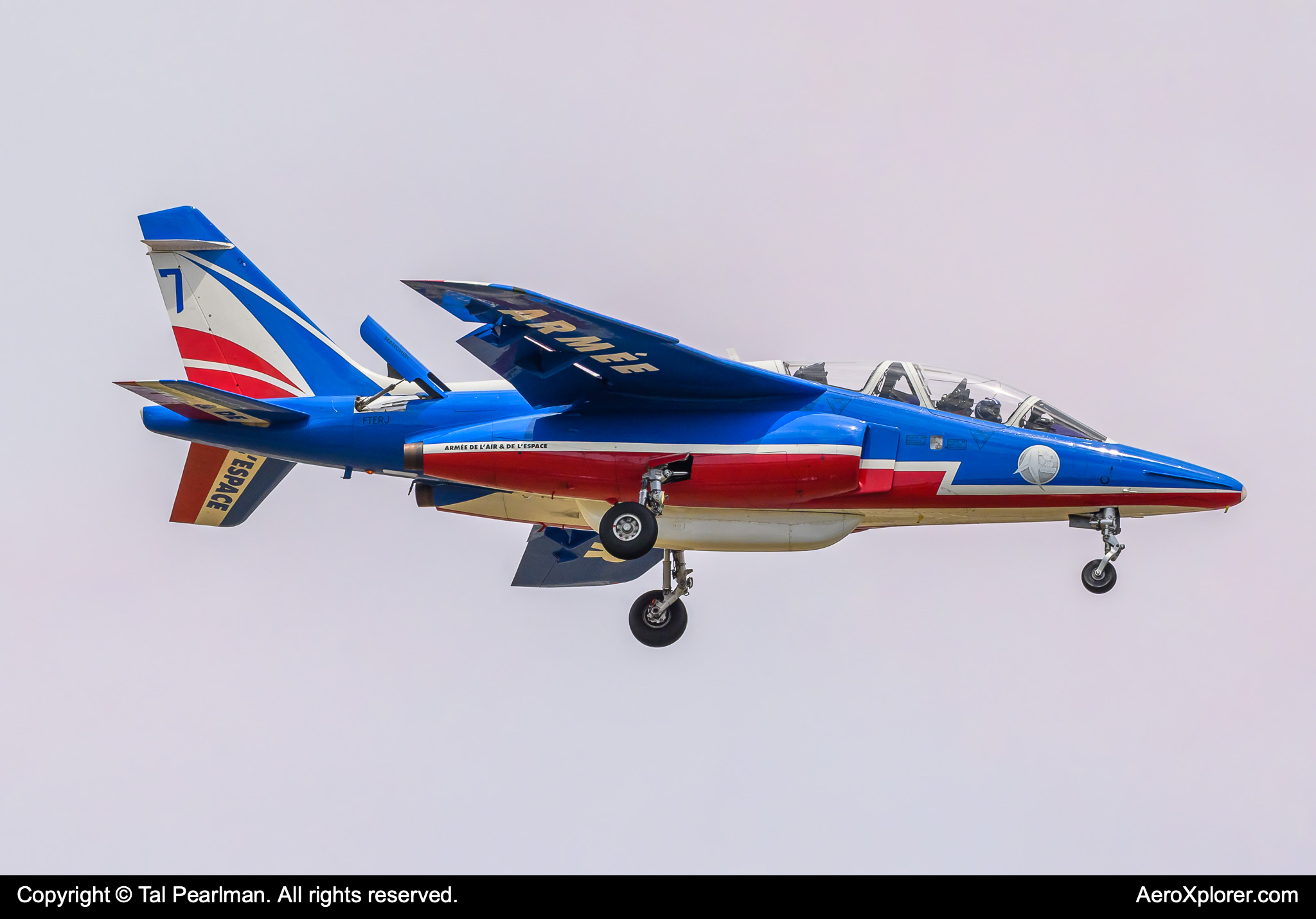 Full size: France Air Force Dornier Alpha Jet F-TERJ at Patuxent River Naval Air Station