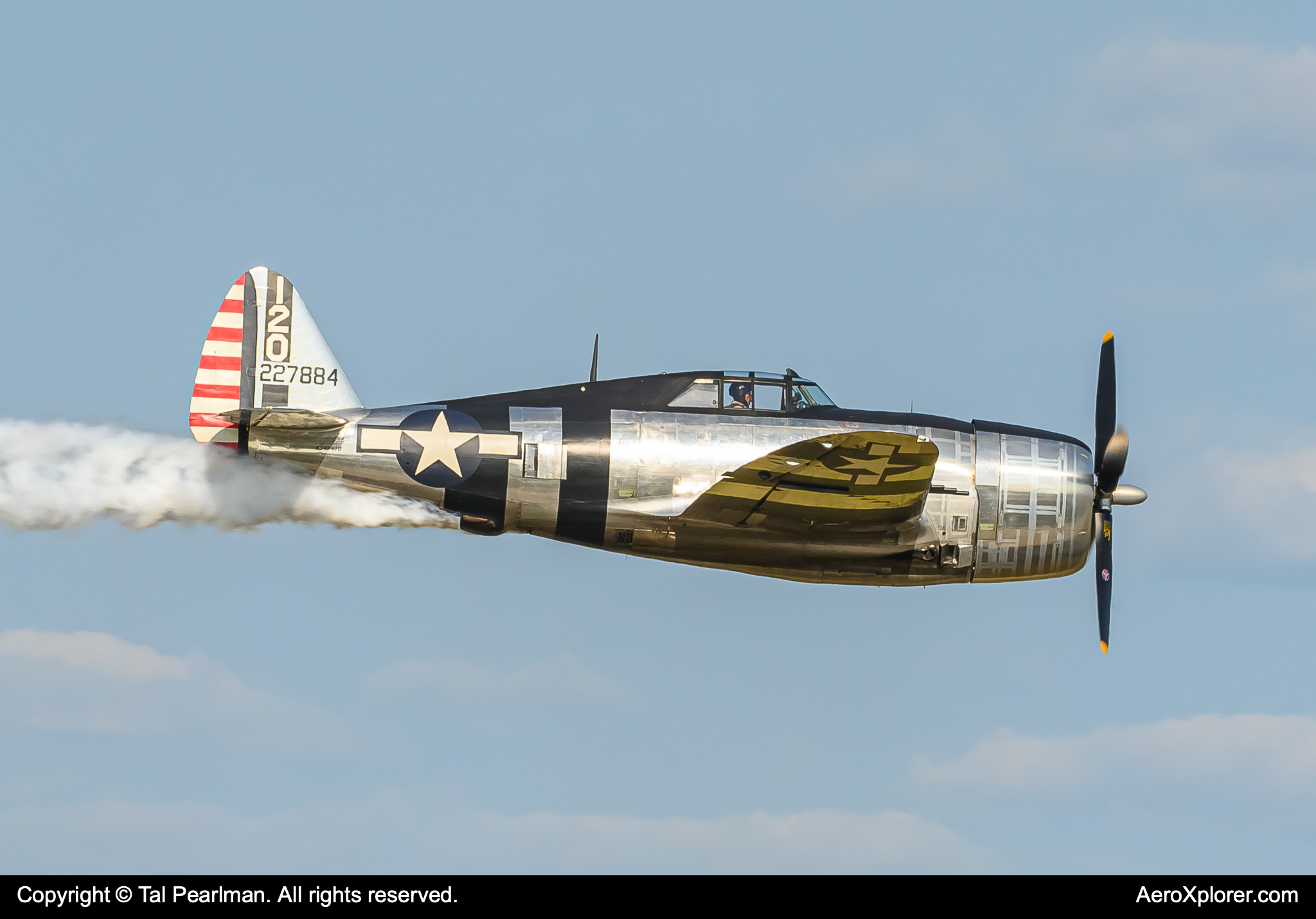 Full size: PRIVATE Republic P-47 Thunderbolt N4747D at Wittman Regional Airport