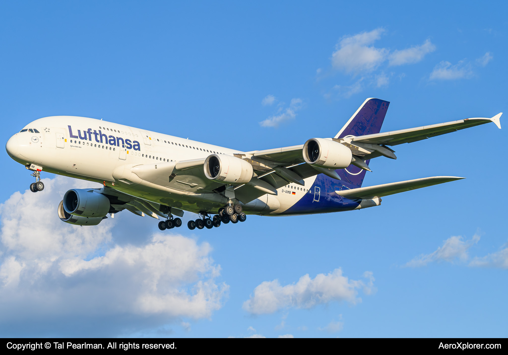 Full size: Lufthansa Airbus A380-800 D-AIMB at Washington Dulles International Airport