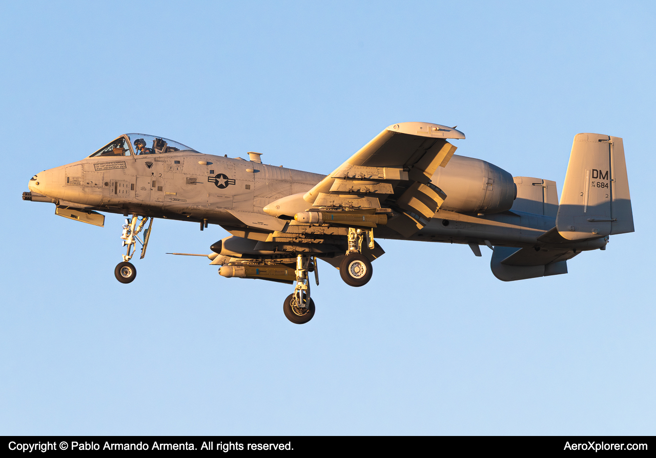 Full size: USAF - United States Air Force Fairchild A-10 Thunderbolt 78-0684 at North Island NAS