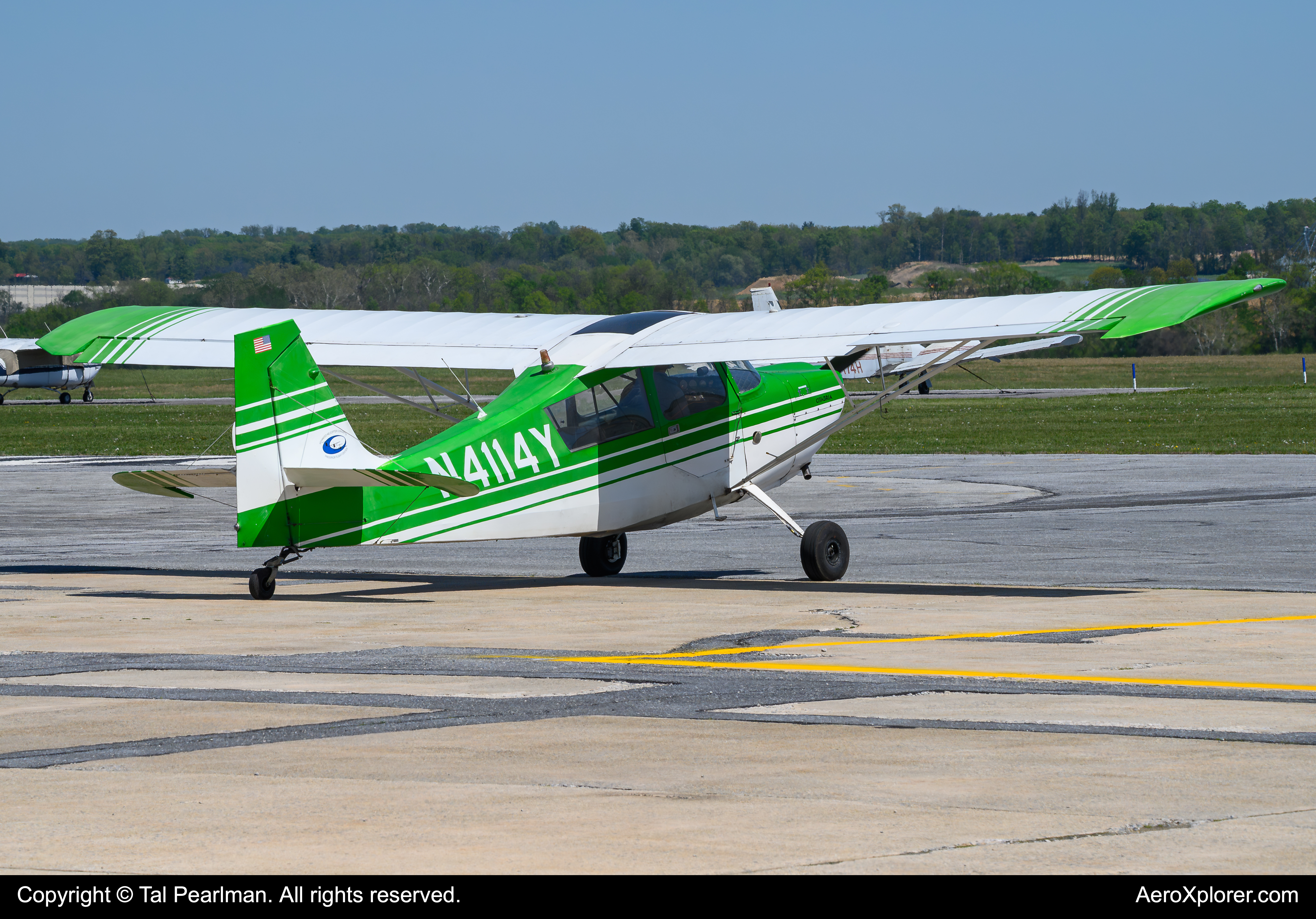 Full size: PRIVATE Bellanca 7GCBC N4114Y at Frederick Municipal Airport
