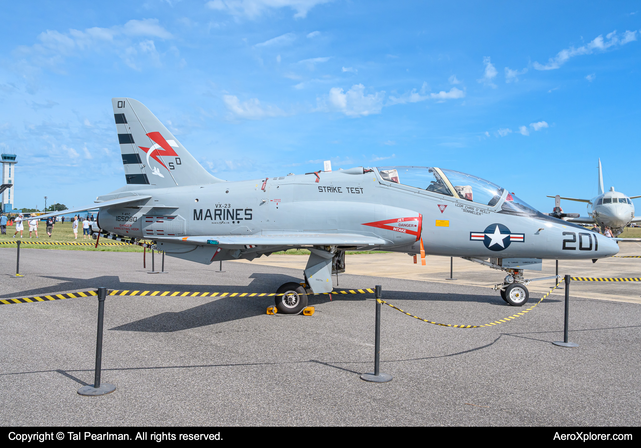Full size: USMC - United States Marine Corp McDonnell Douglas T-45 Goshawk 16-5080 at Patuxent River Naval Air Station