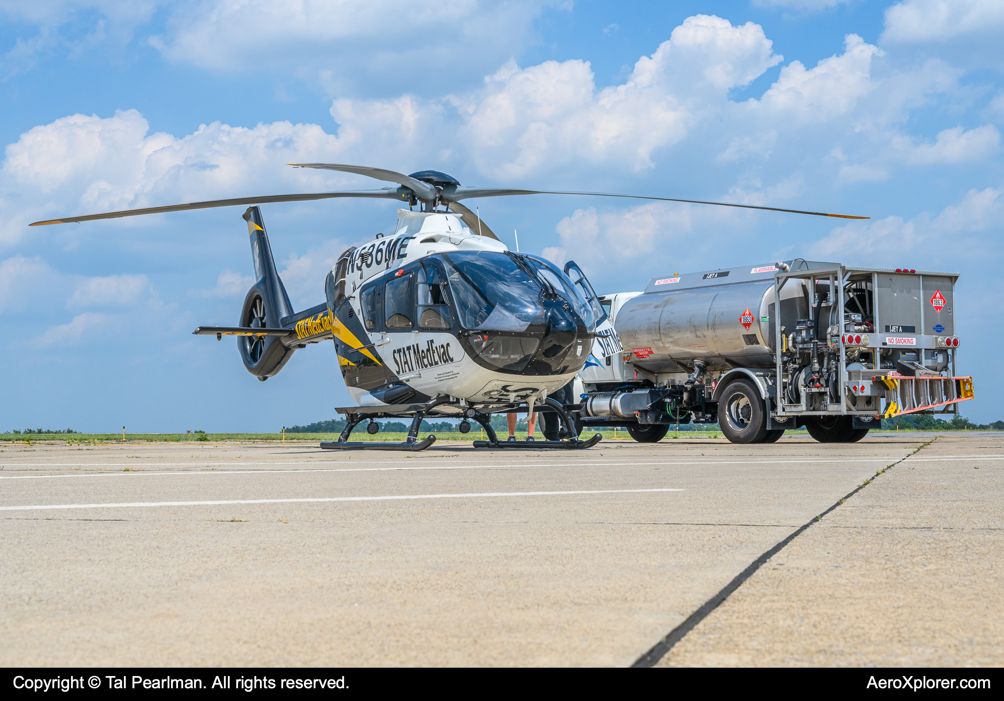 Full size: STAT MedEvac Airbus H135 N536ME at Pittsburgh Allegheny County Airport