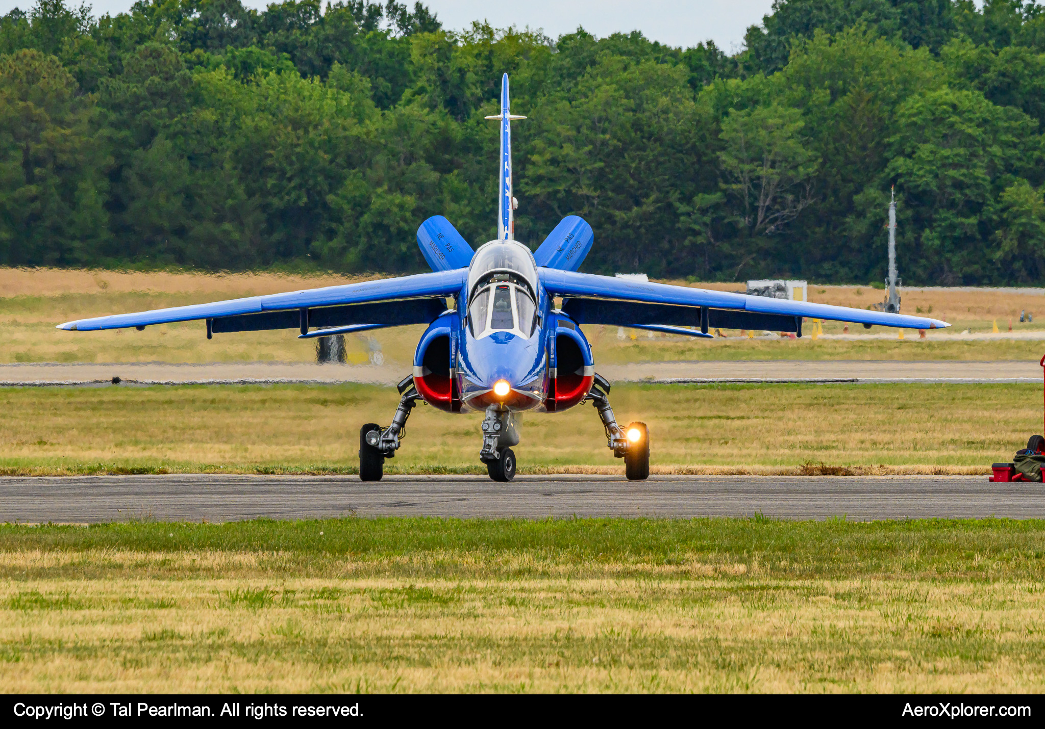 Full size: France Air Force Dornier Alpha Jet F-TERJ at Patuxent River Naval Air Station