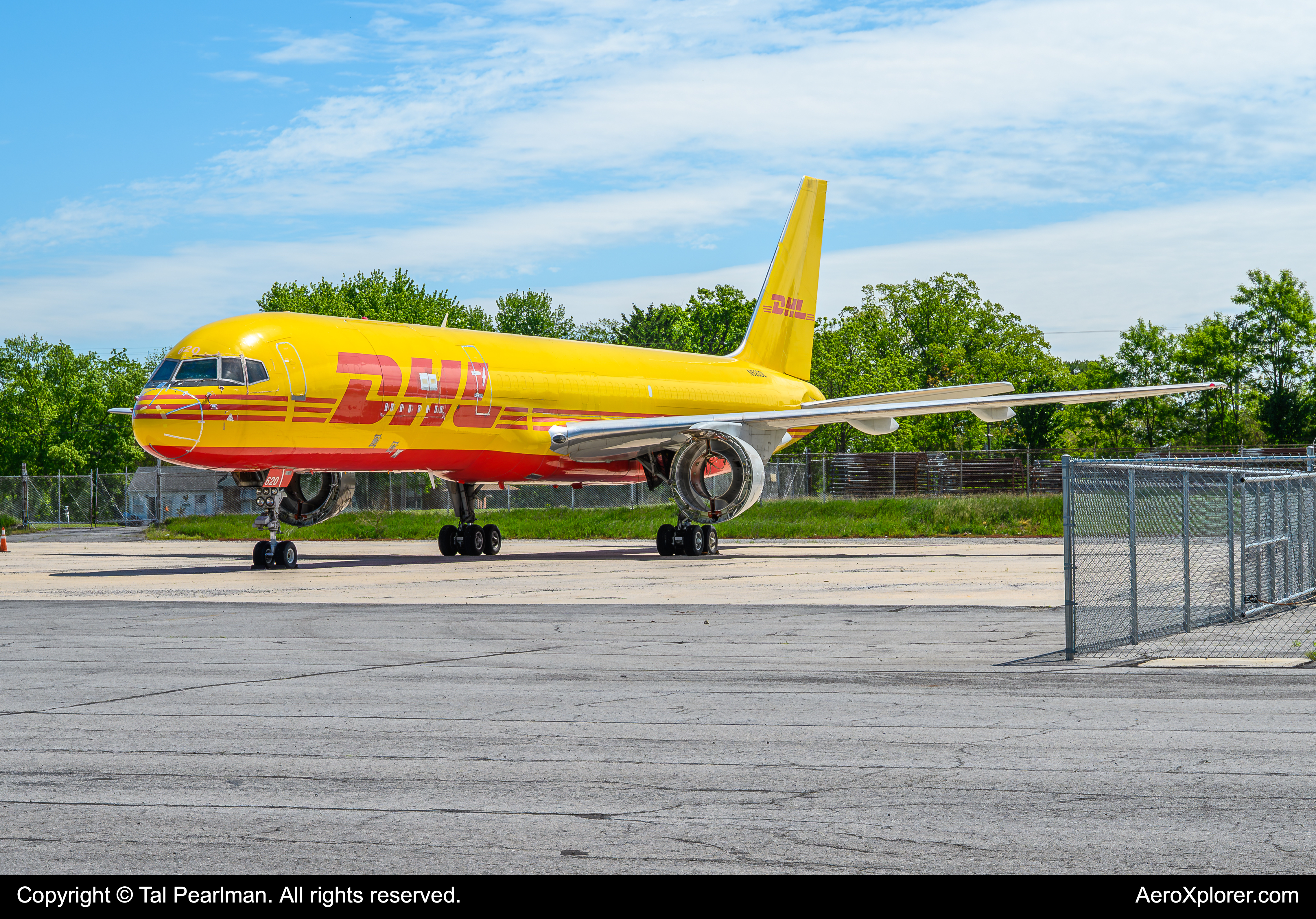 Full size: DHL Boeing 757-200F N620DL at Hagerstown Regional Airport-Richard A Henson Field