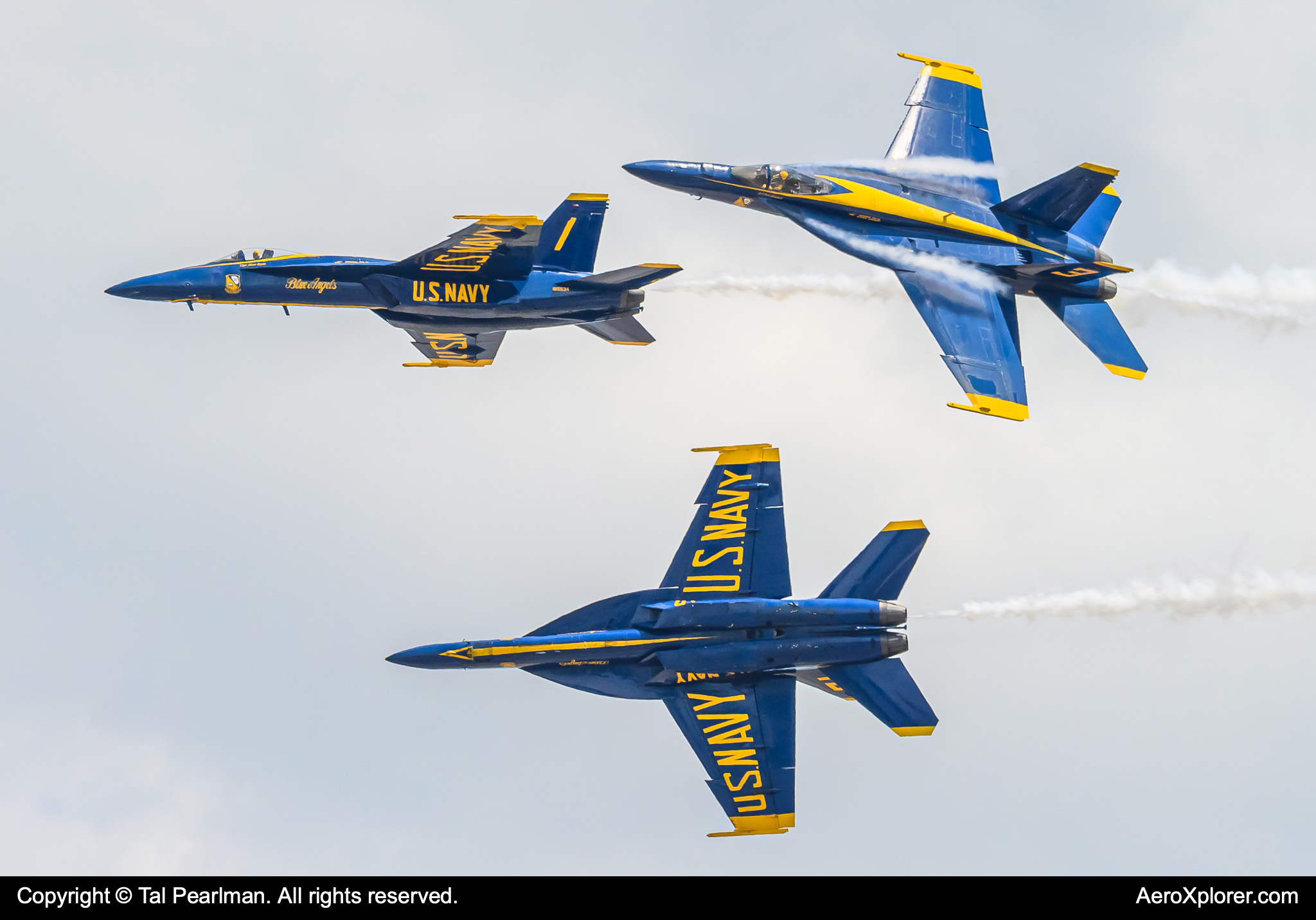 Full size: Blue Angels Boeing F/A-18E/F Super Hornet N/A at Patuxent River Naval Air Station