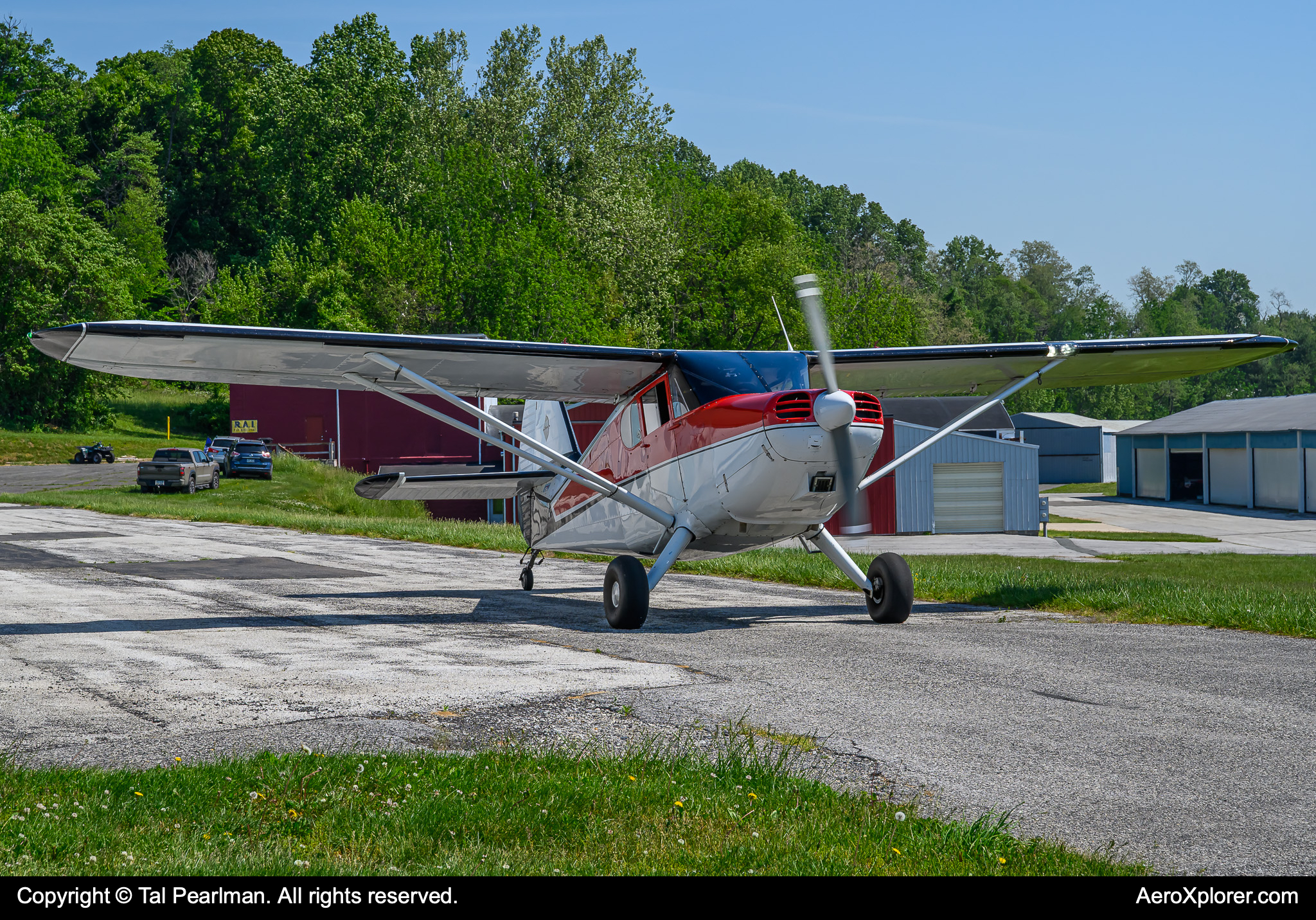 Full size: PRIVATE Stinson 108 N40152 at New Garden Airport