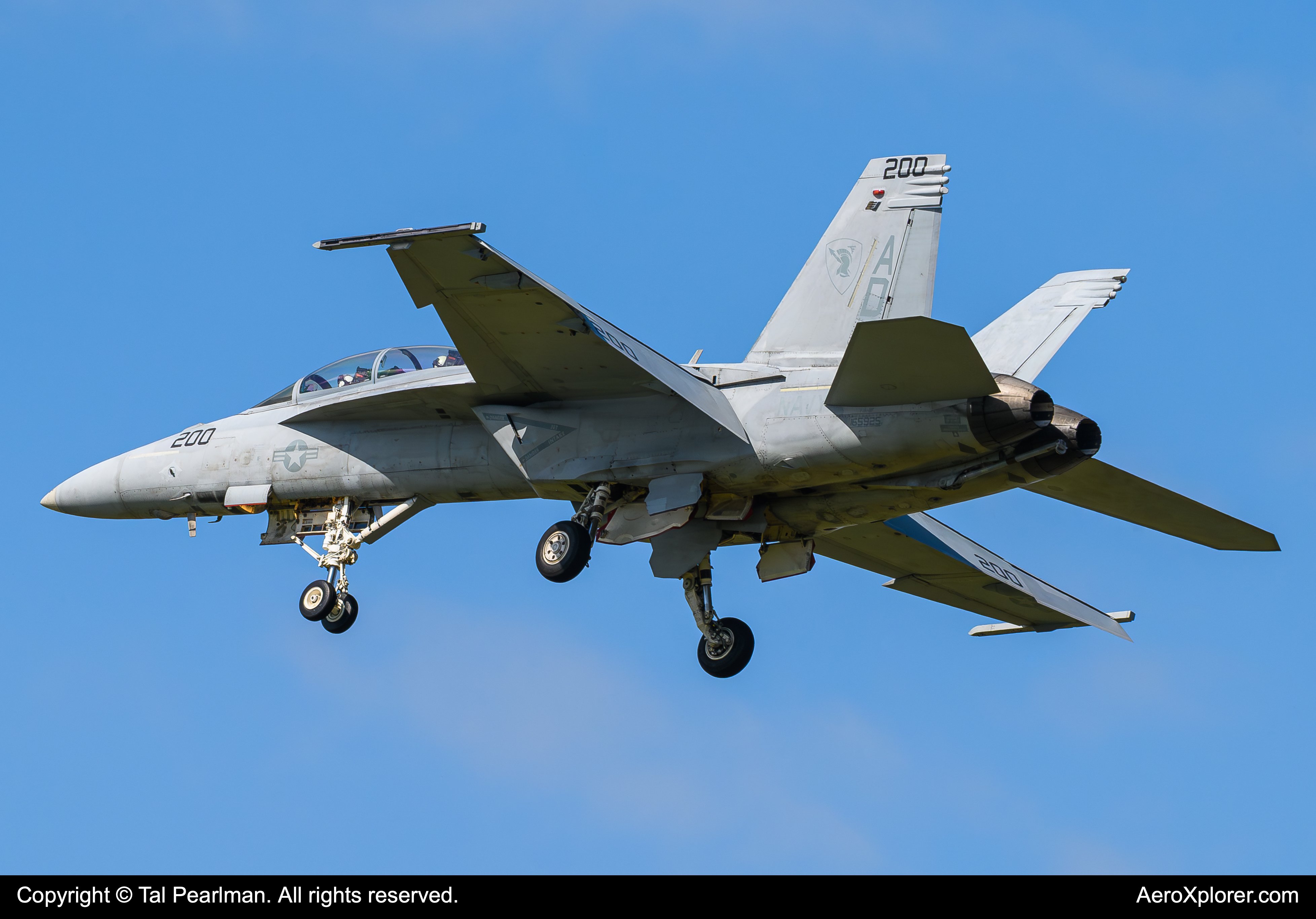 Full size: USN - United States Navy Boeing F/A-18E/F Super Hornet 16-5925 at Oceana Naval Air Station (Apollo Soucek Field)