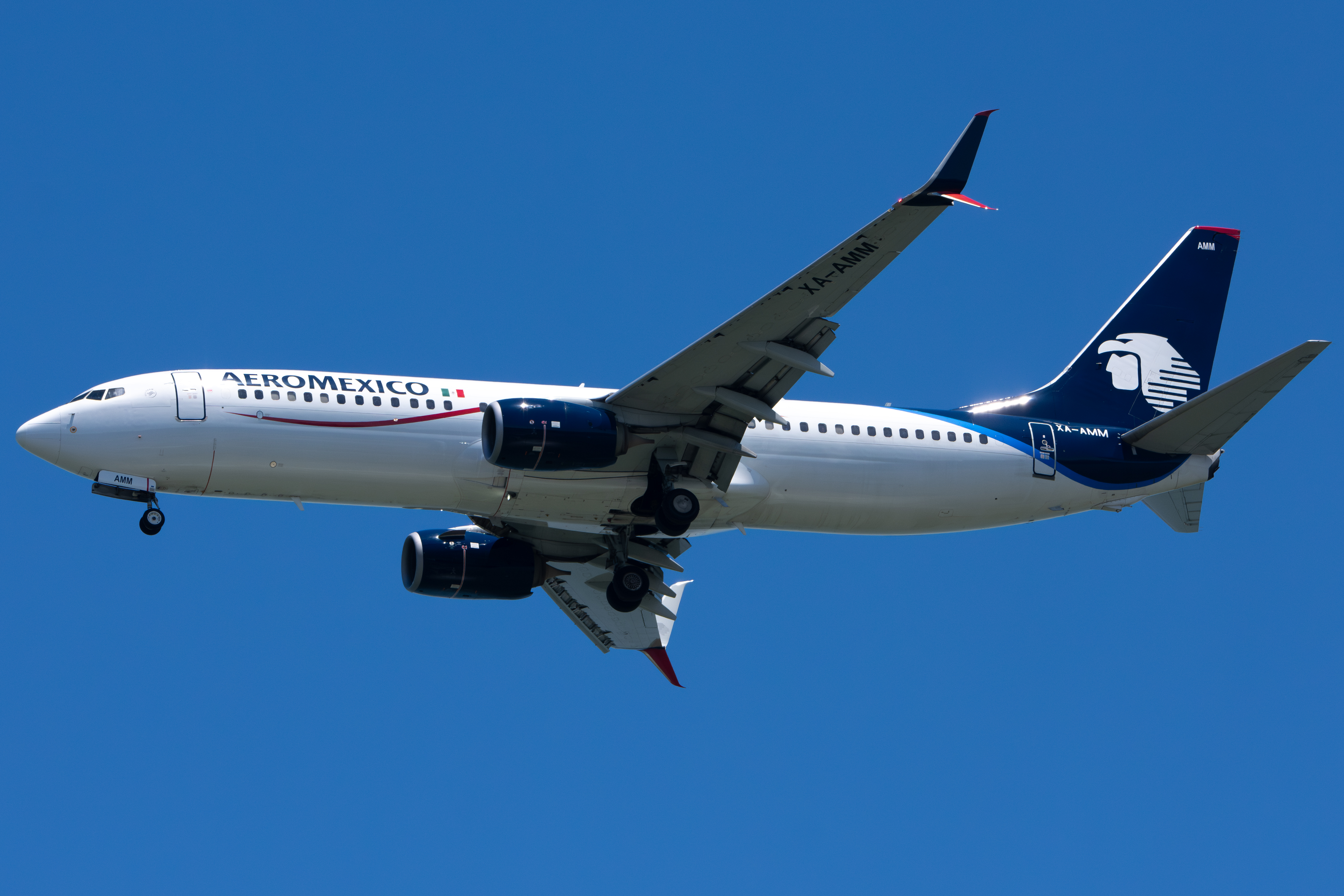 Full size: Aeromexico Boeing 737-800 XA-AMM at San Francisco International Airport