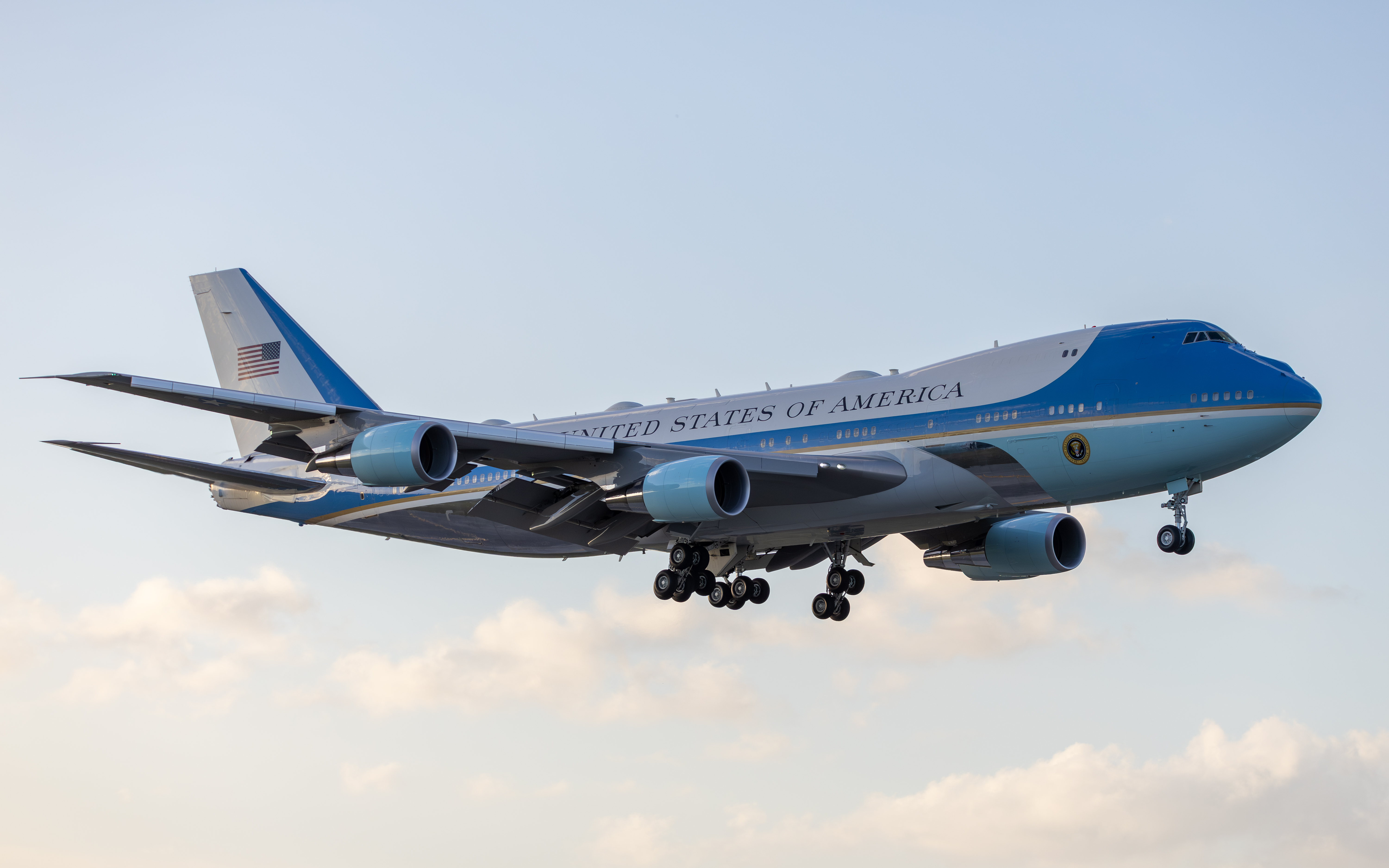 Full size: USAF - United States Air Force VC25 29000 at Miami International Airport