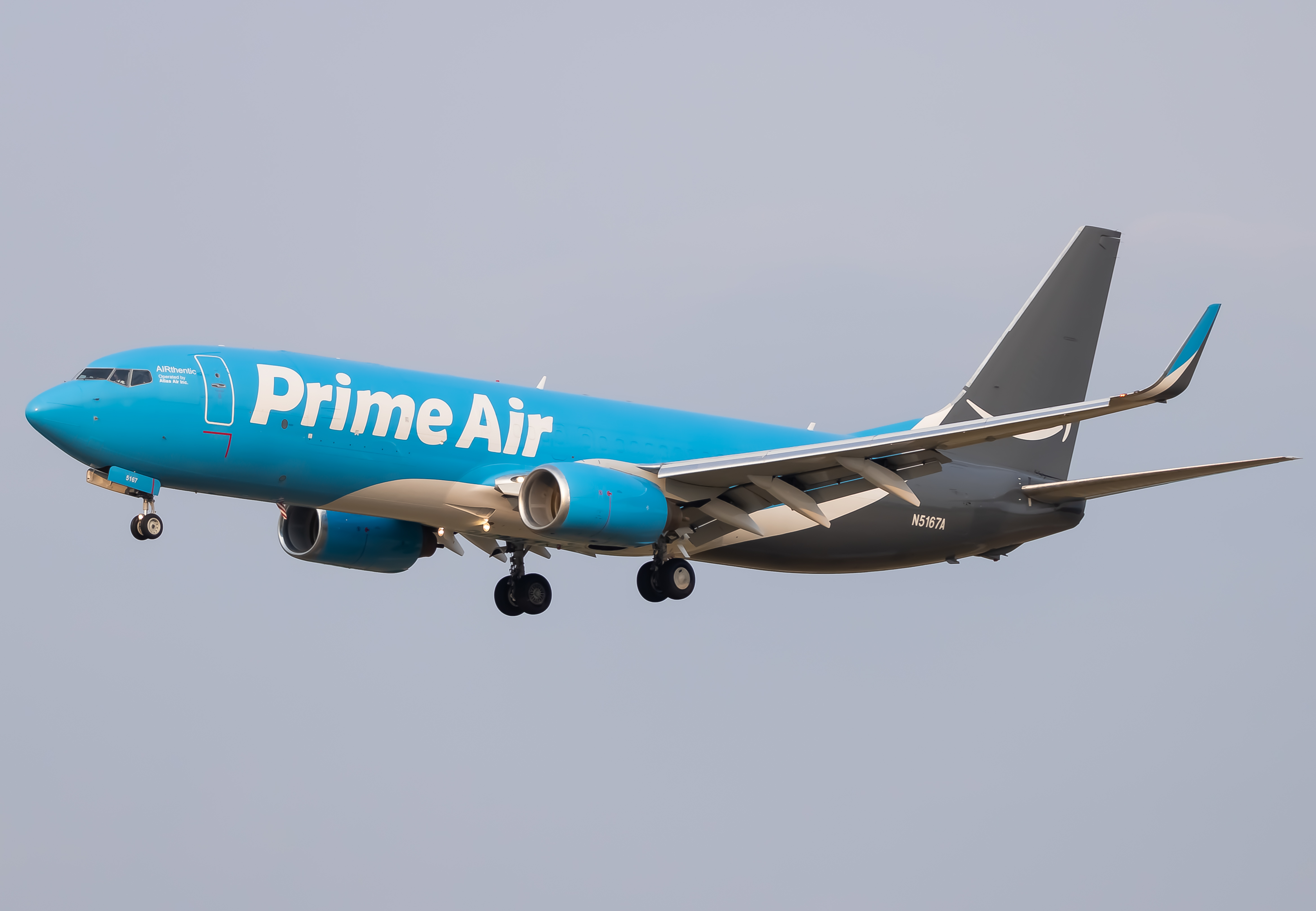 Full size: Prime Air Boeing 737-800 N5167A at Baltimore/Washington International Thurgood Marshall Airport