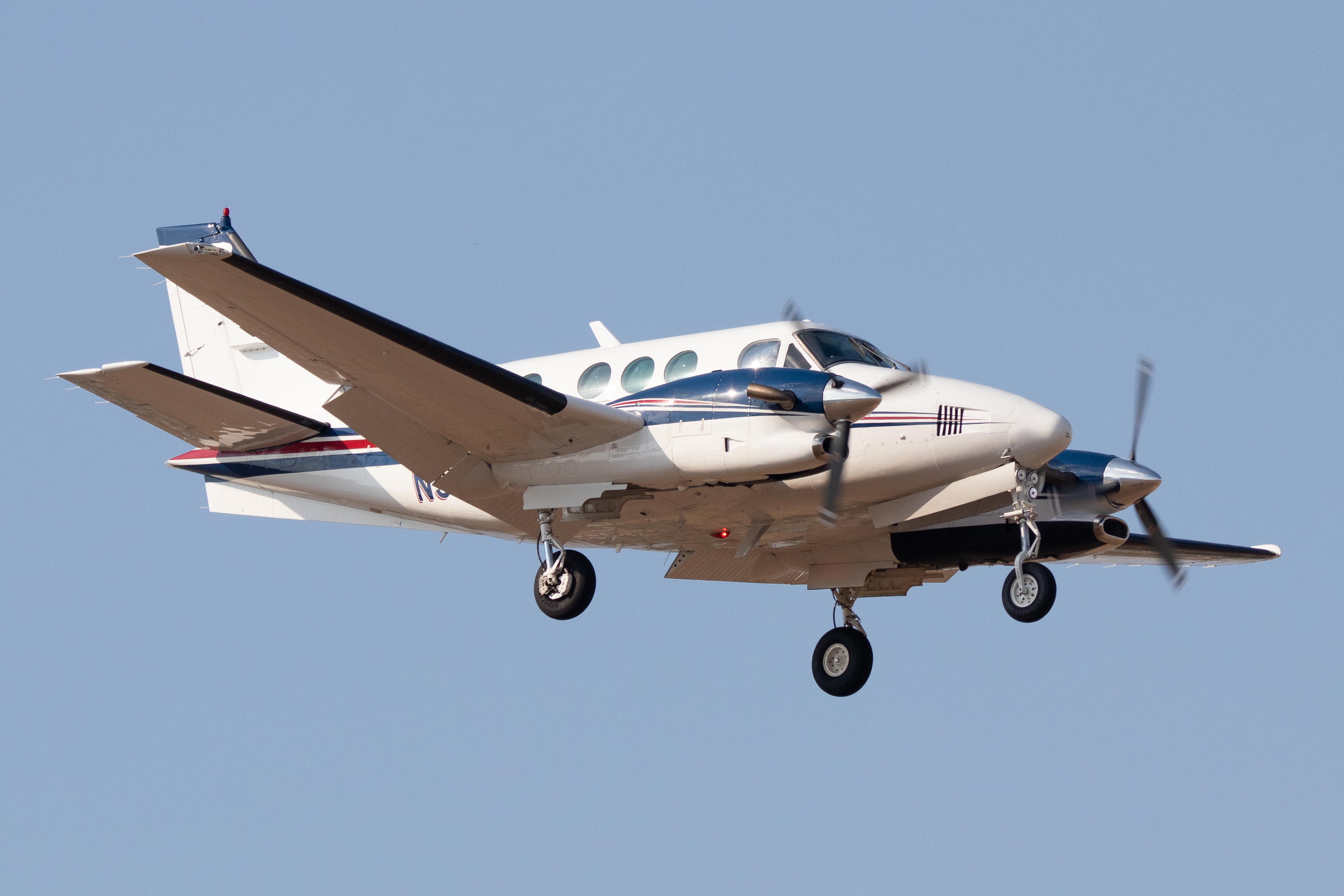 Full size: PRIVATE Beechcraft C90A King Air N303CA at San Antonio International Airport