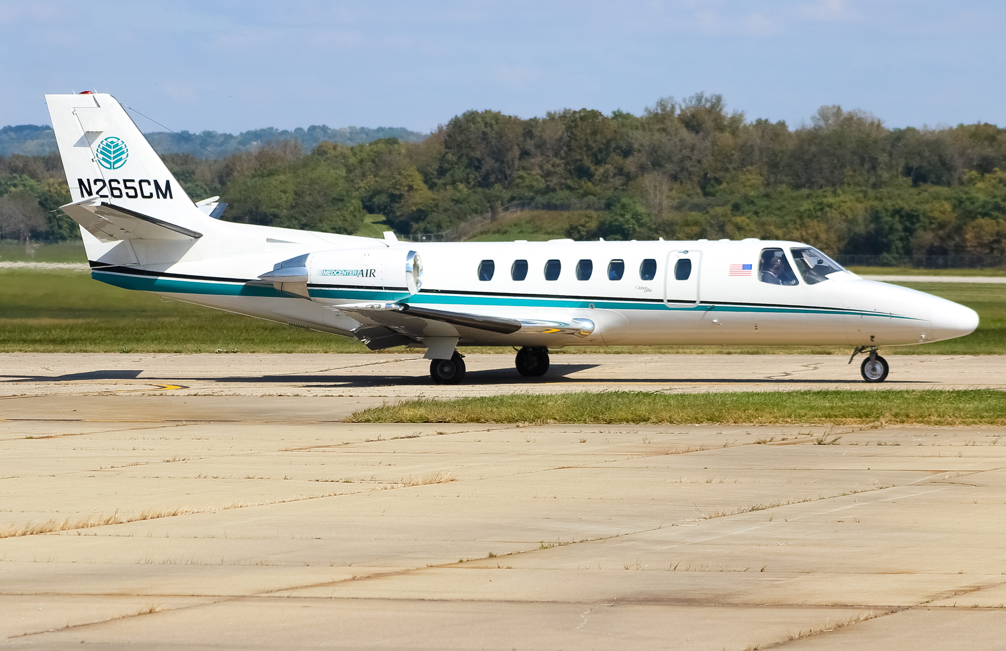 Full size: Med Center Air Cessna Citation 560 Encore N265CM at Cincinnati Municipal Airport/Lunken Field