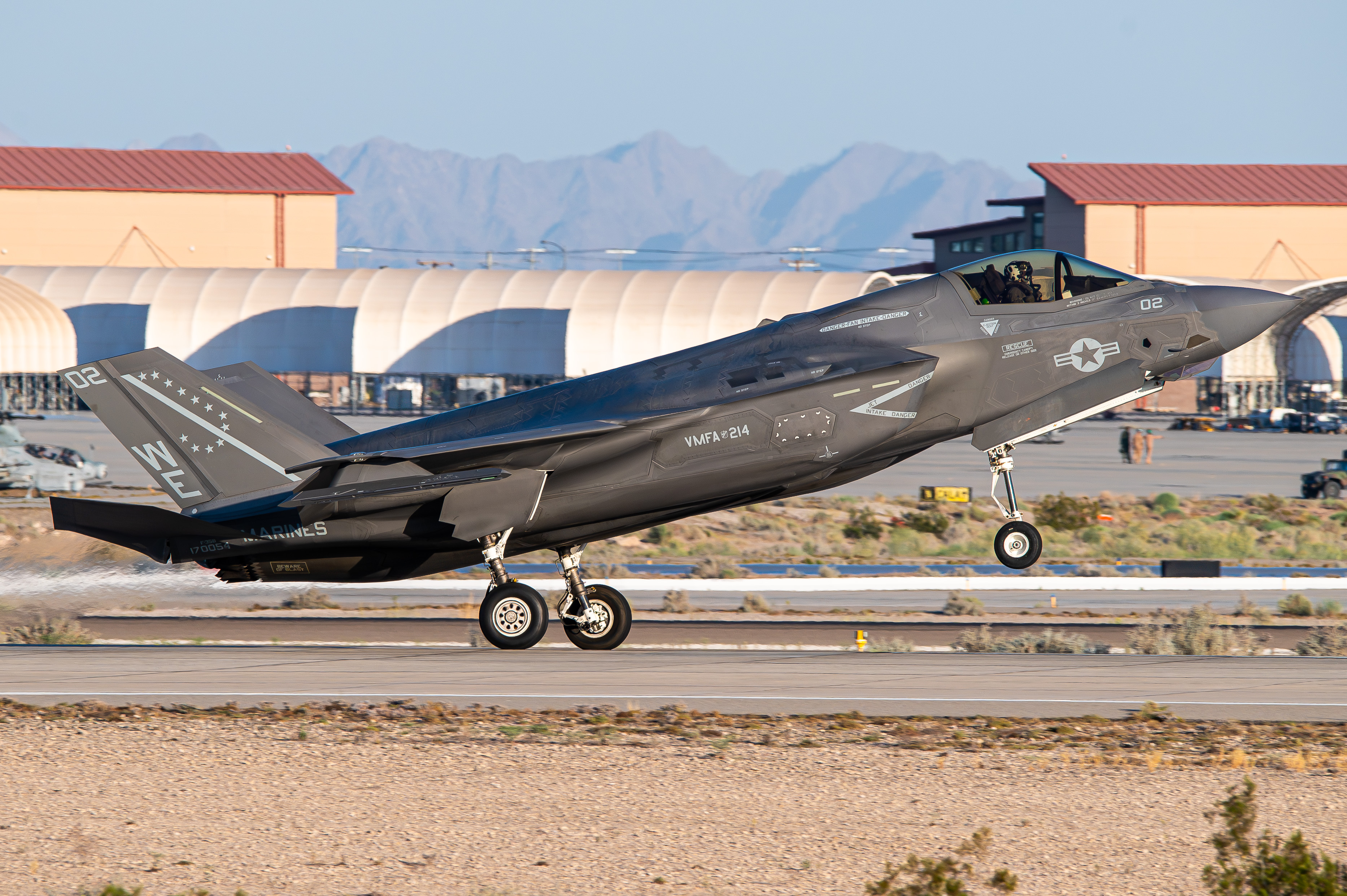 Full size: USMC - United States Marine Corp Lockheed Martin F-35B Lightning II 170054 at 