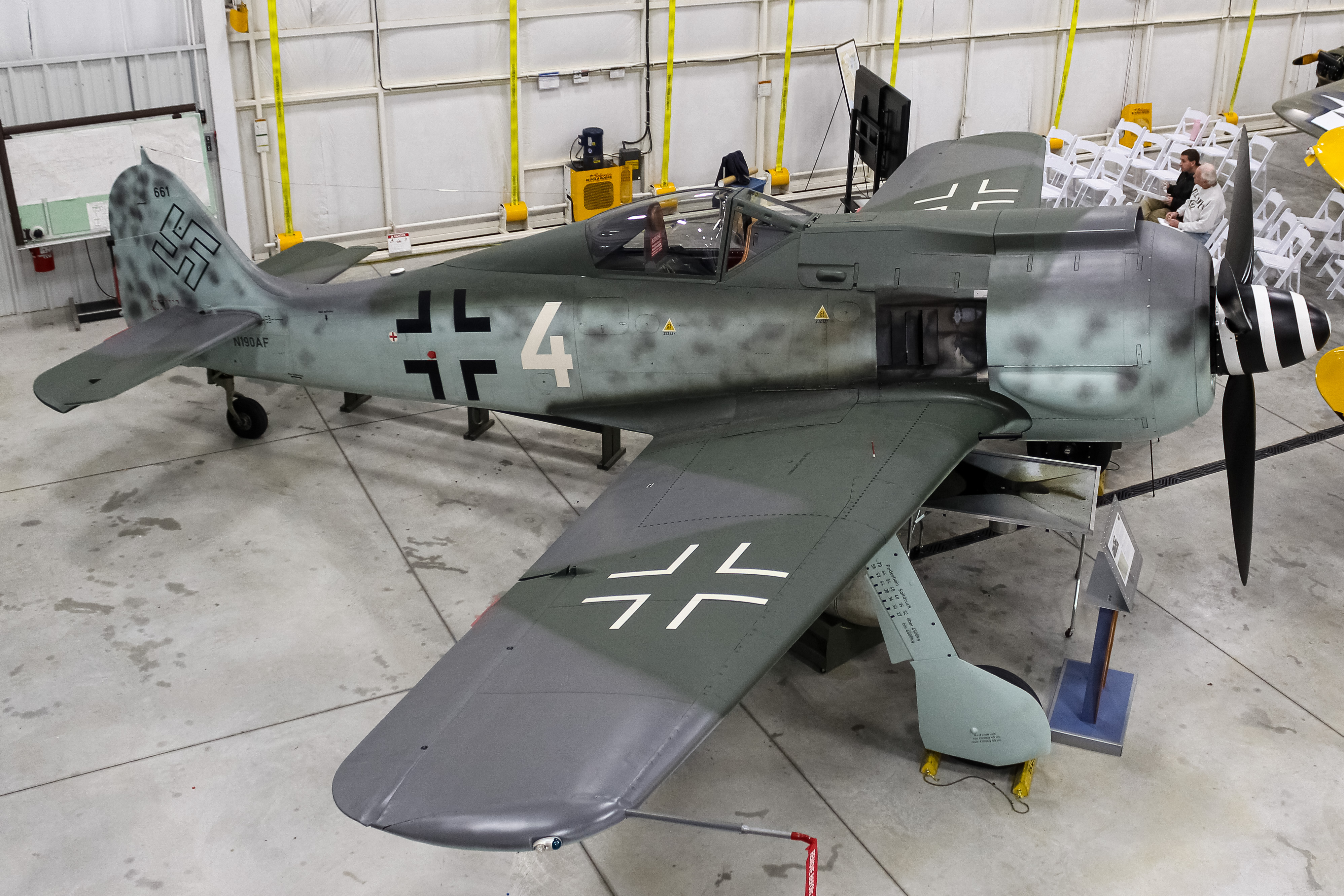 Full size: PRIVATE  Focke-Wulf FW-190 N190AF at Clermont County Airport