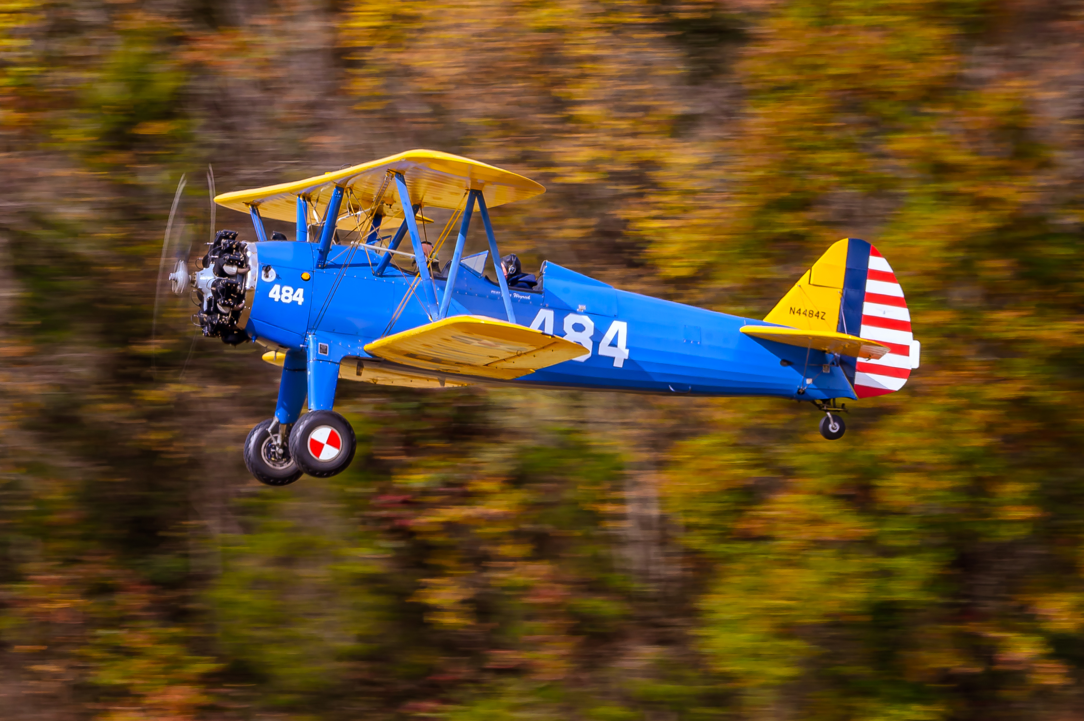 Full size: PRIVATE Boeing Stearman N4484Z at 