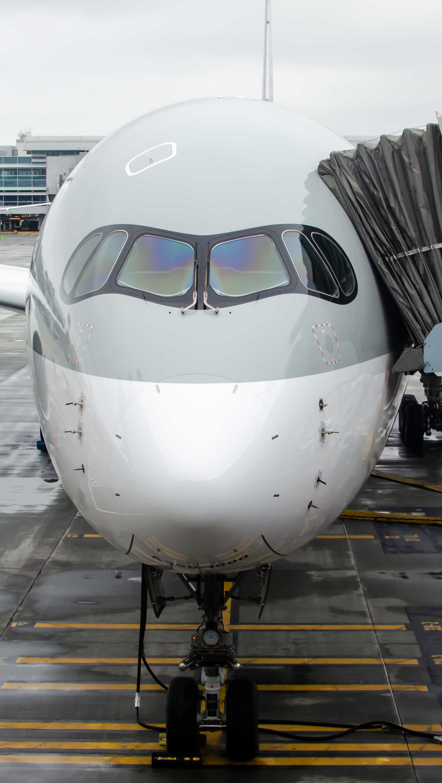 Full size: Qatar Airways Airbus A350-1000 A7-ANA  at Los Angeles International Airport