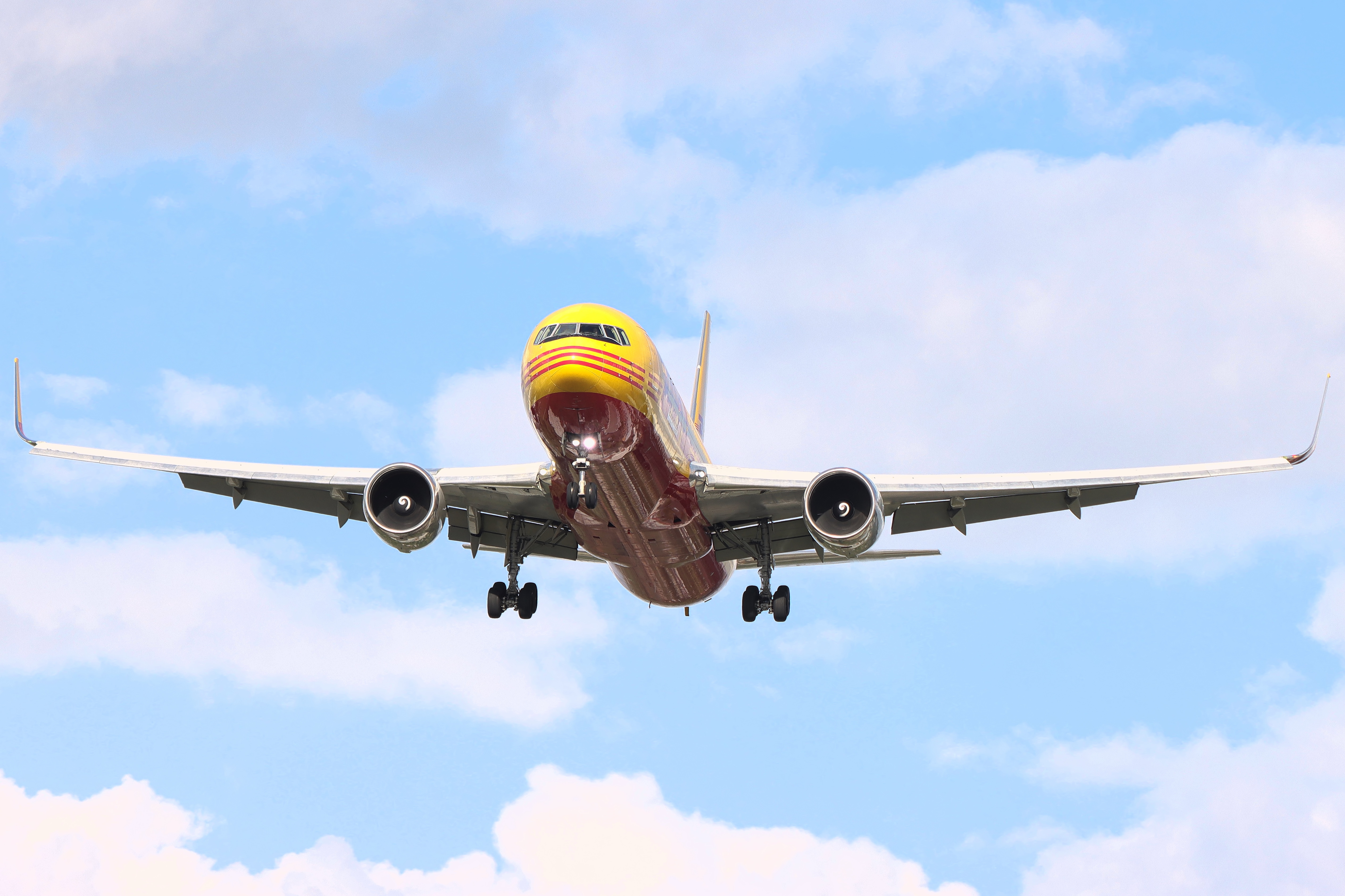 Full size: DHL Boeing 767-300F G-DHLL at London Heathrow International Airport