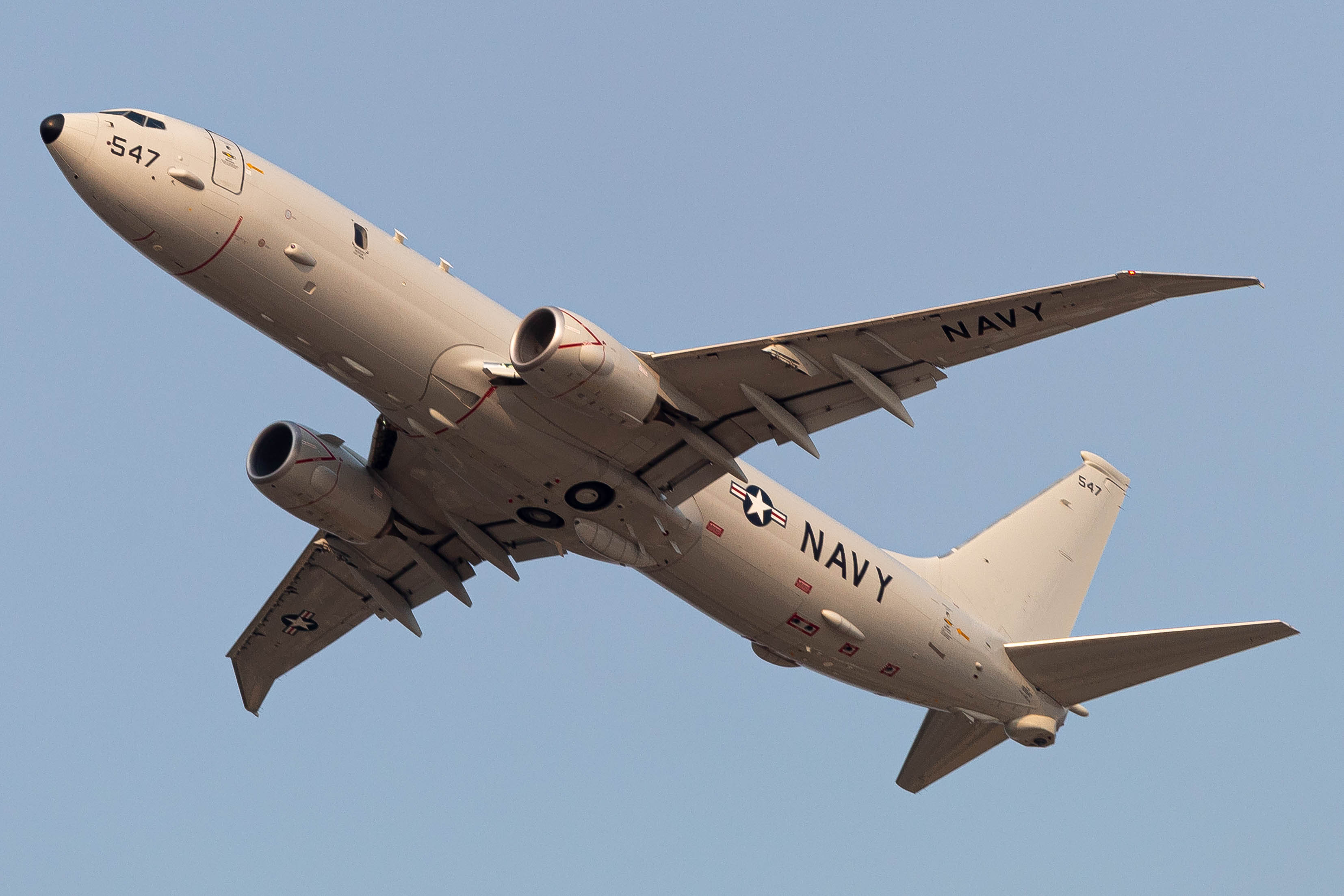Full size: USN Boeing P-8 Poseidon  16-9547 at Boise Air Terminal/Gowen Field
