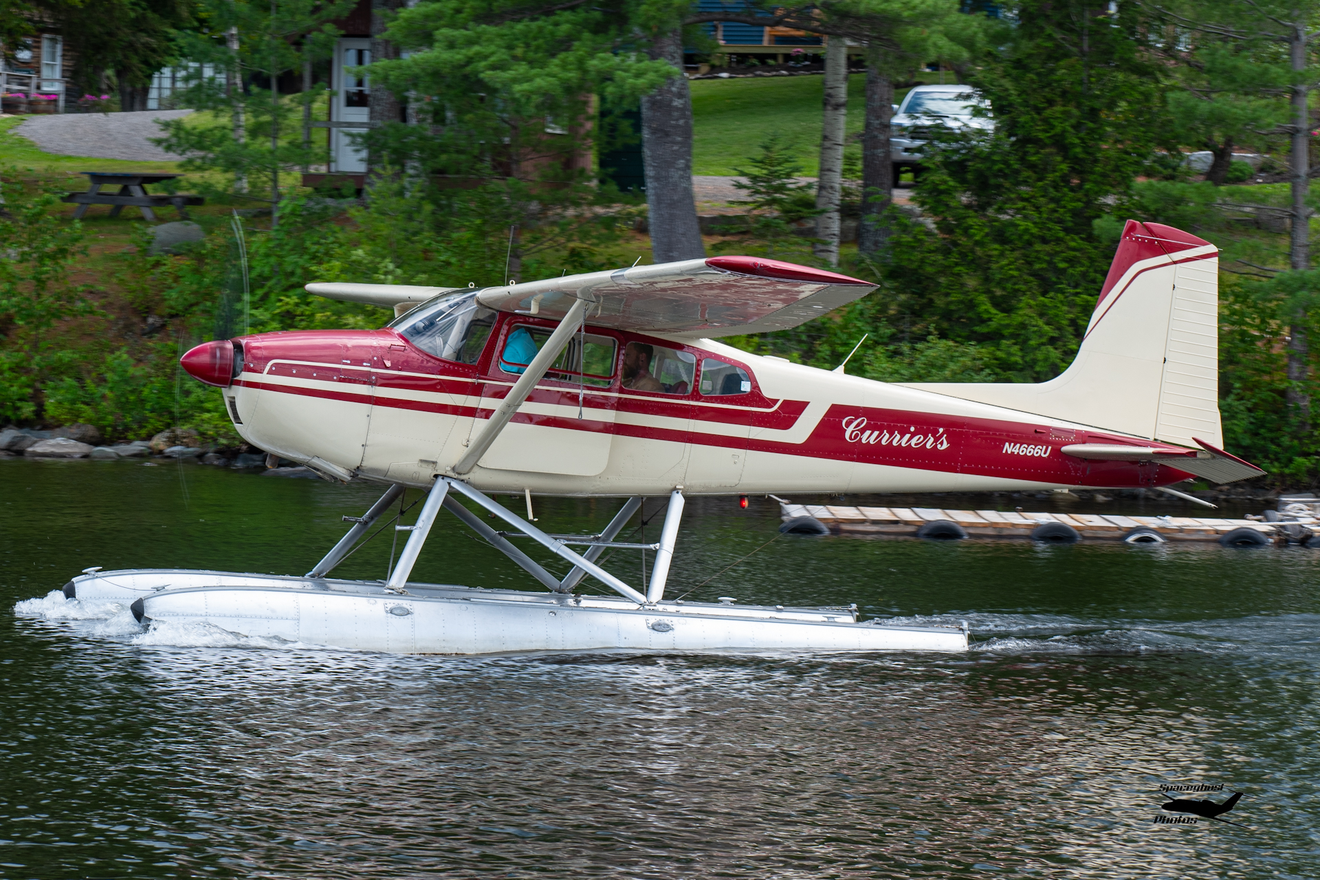 Full size: Curriers Flying Service Cessna 180 N4666U at 