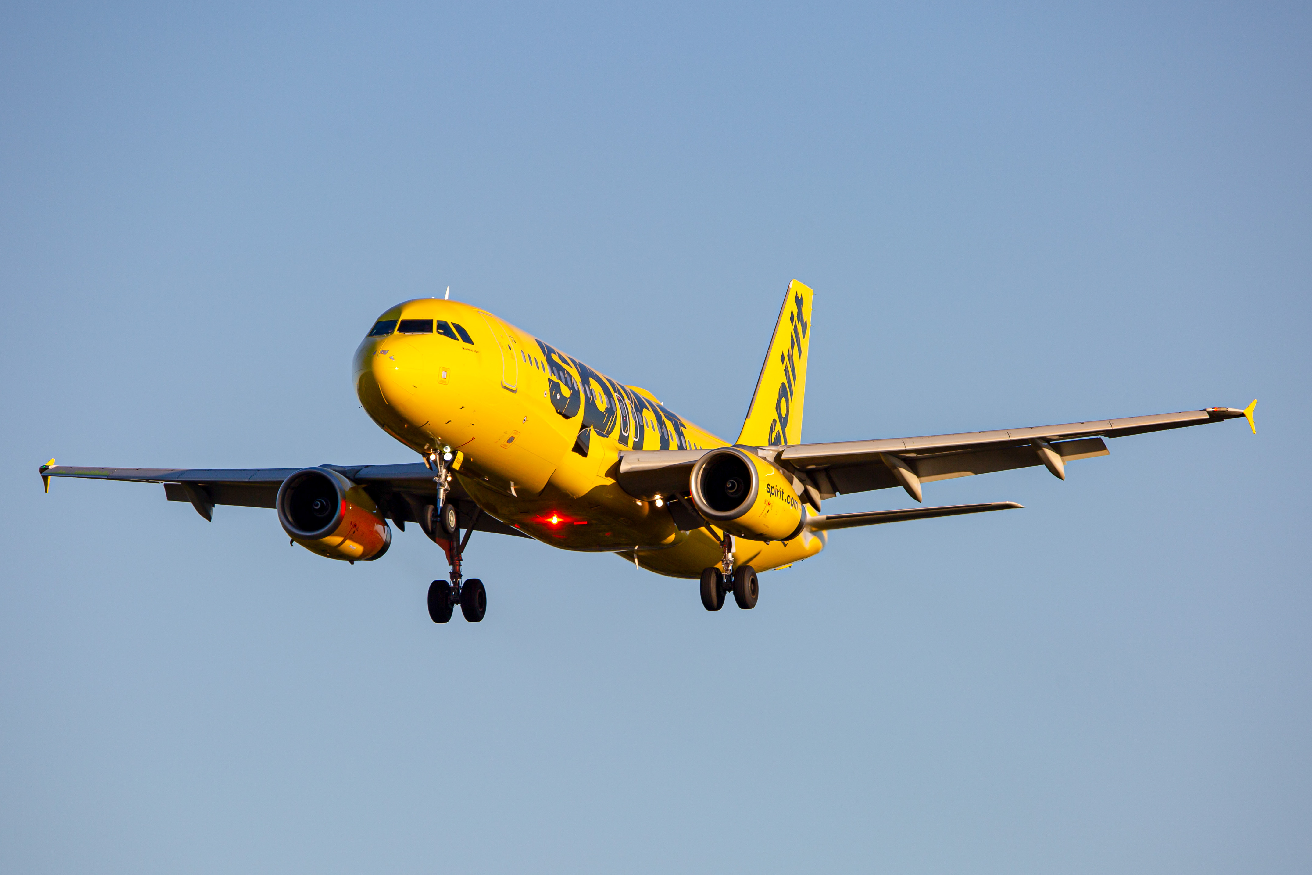 Full size: Spirit Airlines Airbus A320 N604NK at Baltimore/Washington International Thurgood Marshall Airport