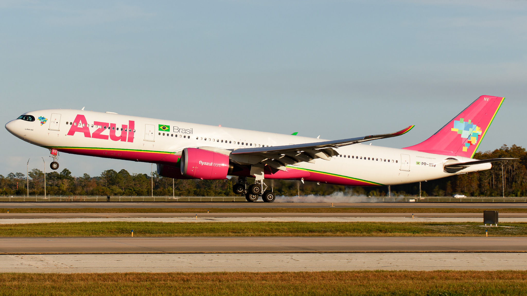 Full size: Azul  Airbus A330-900 PR-ANV at Orlando International Airport