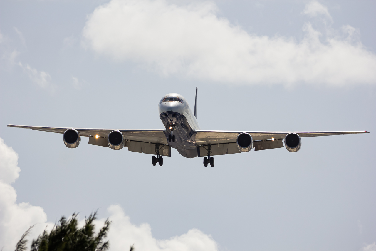 Full size: Skybus Jet Cargo  Douglas DC-8 OB-2059-P at Miami International Airport