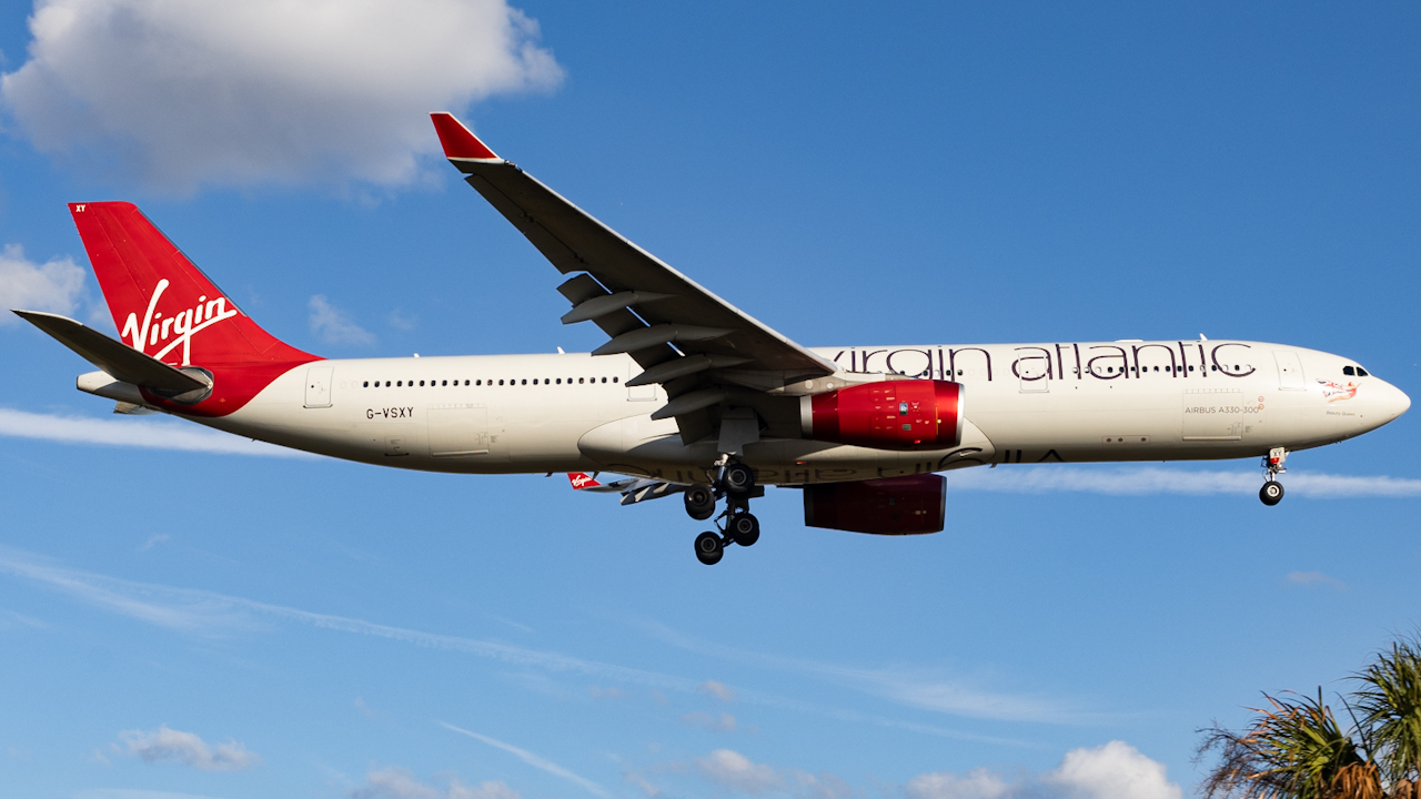 Full size: Virgin Atlantic Airbus A330-300 G-VSXY at Tampa International Airport