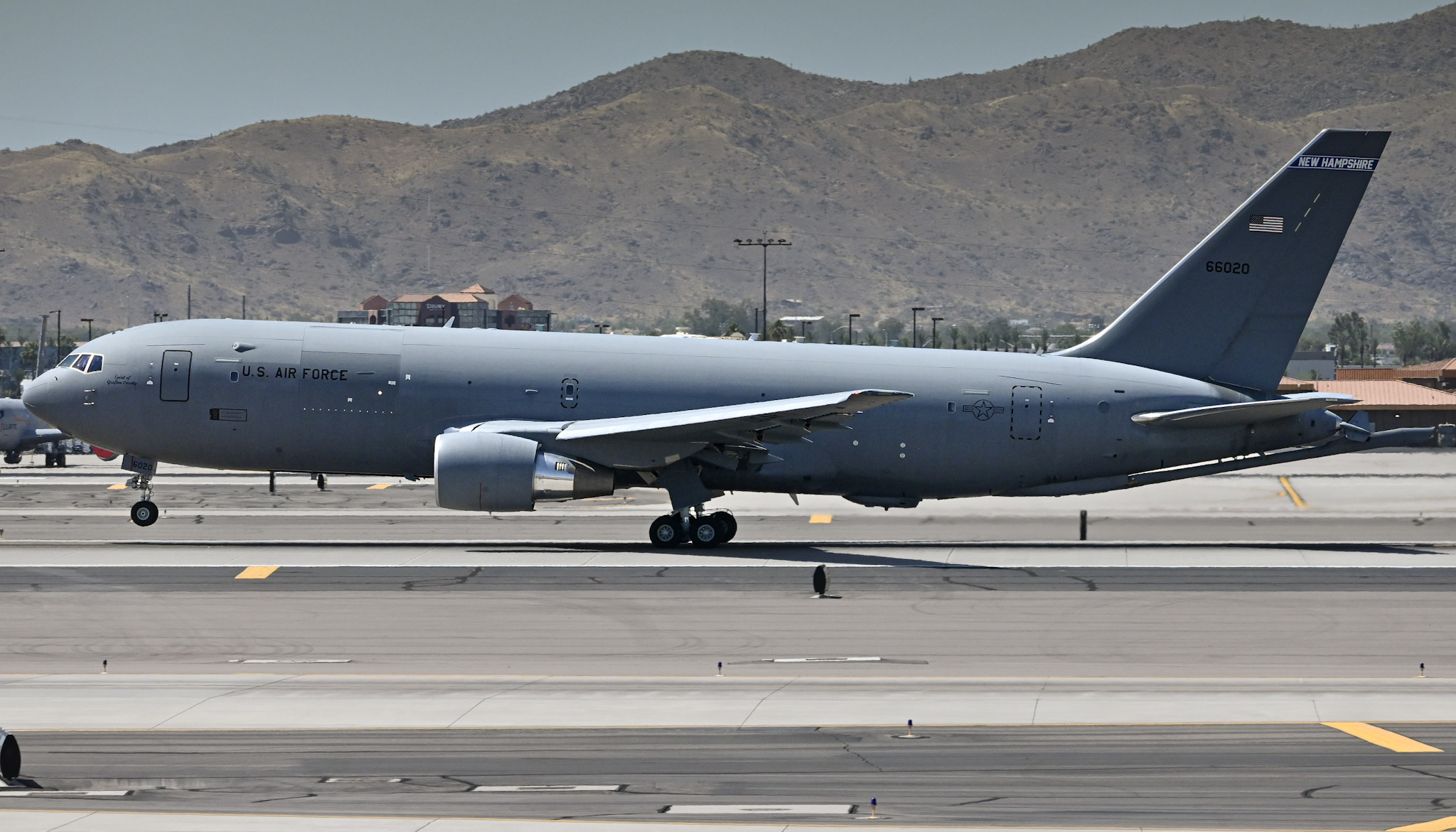 Full size: USAF - United States Air Force Boeing KC-46A Pegasus 16-46020 at Phoenix Sky Harbor International Airport