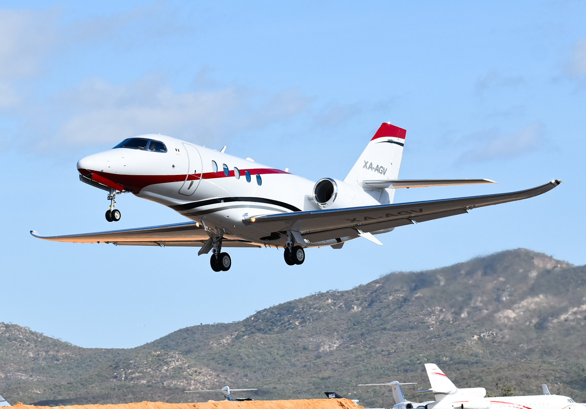 Full size: PRIVATE Cessna 680A Citation Latitude XA-AGV at Aeropuerto de Cabo San Lucas Internacional