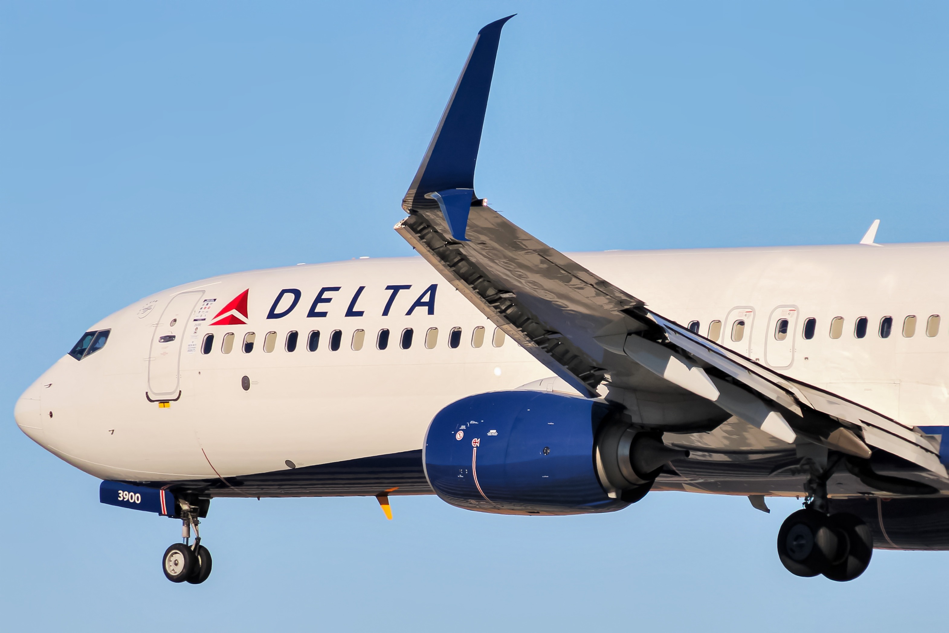 Full size: Delta Airlines Boeing 737-900ER N900DU at Baltimore/Washington International Thurgood Marshall Airport