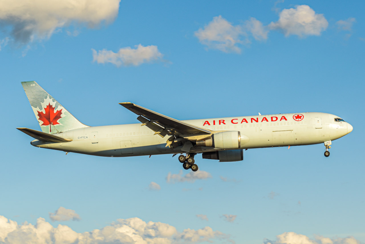 Full size: Air Canada Boeing 767-300F C-FTCA  at Lester B Pearson International Airport