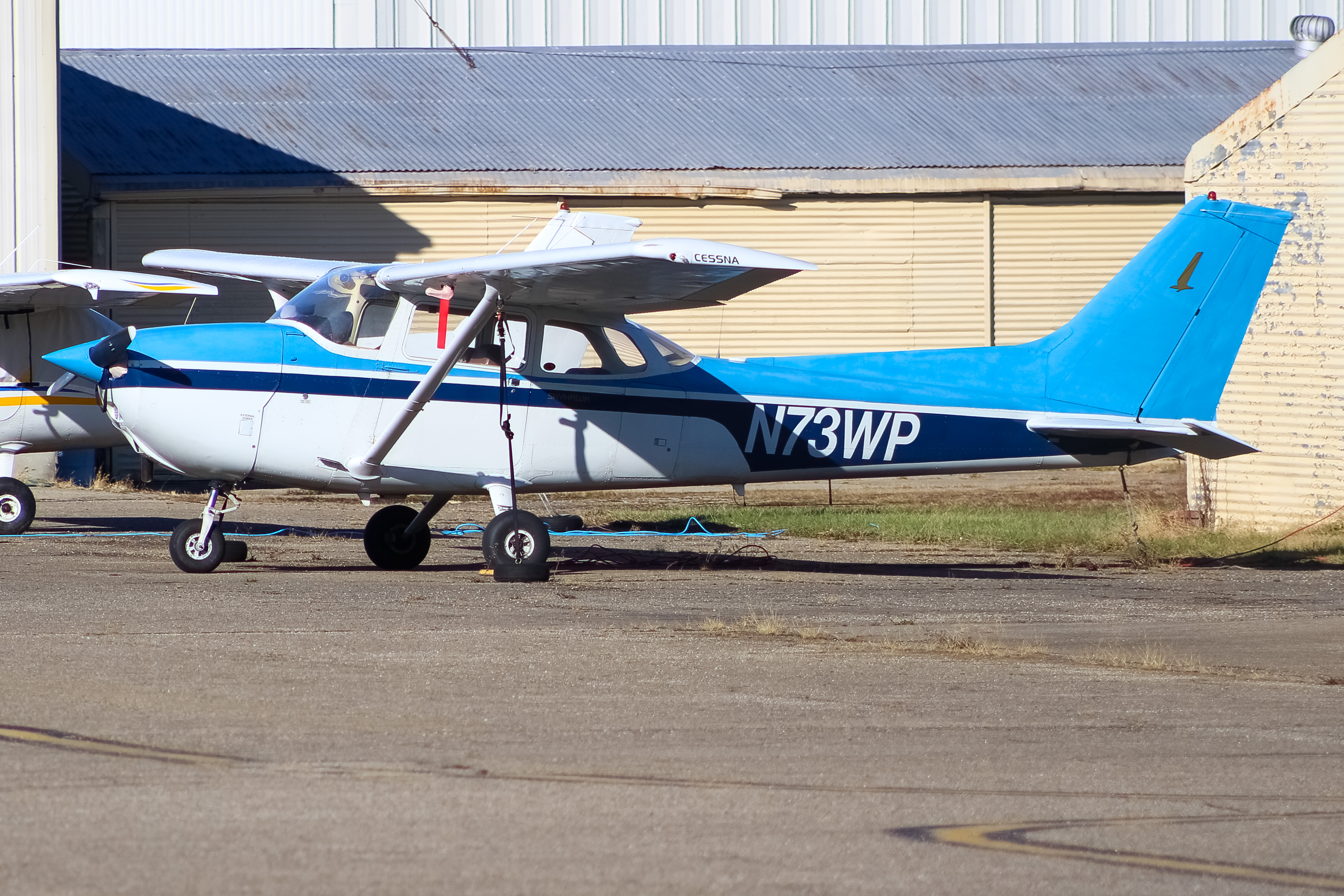 Full size: PRIVATE  Cessna 172 N73WP at Cincinnati Municipal Airport/Lunken Field