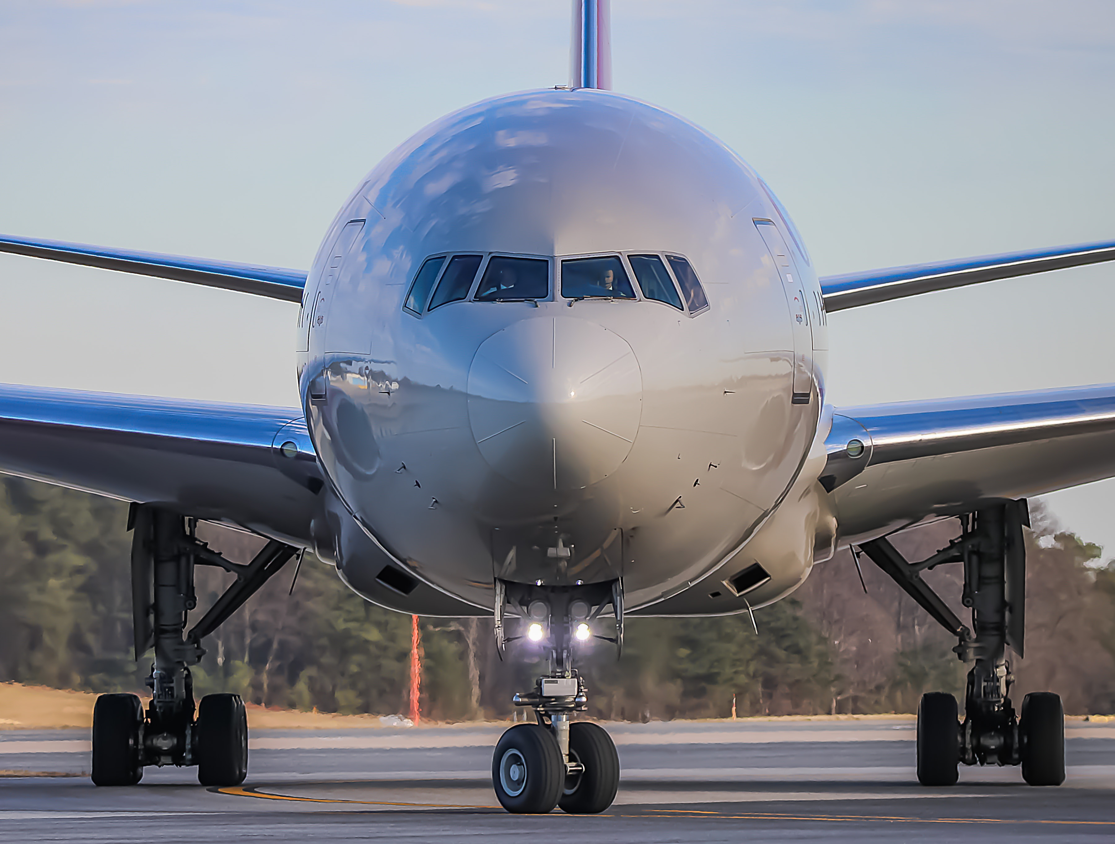 Full size: Omni Air International Boeing 777-200ER N828AX at Baltimore/Washington International Thurgood Marshall Airport
