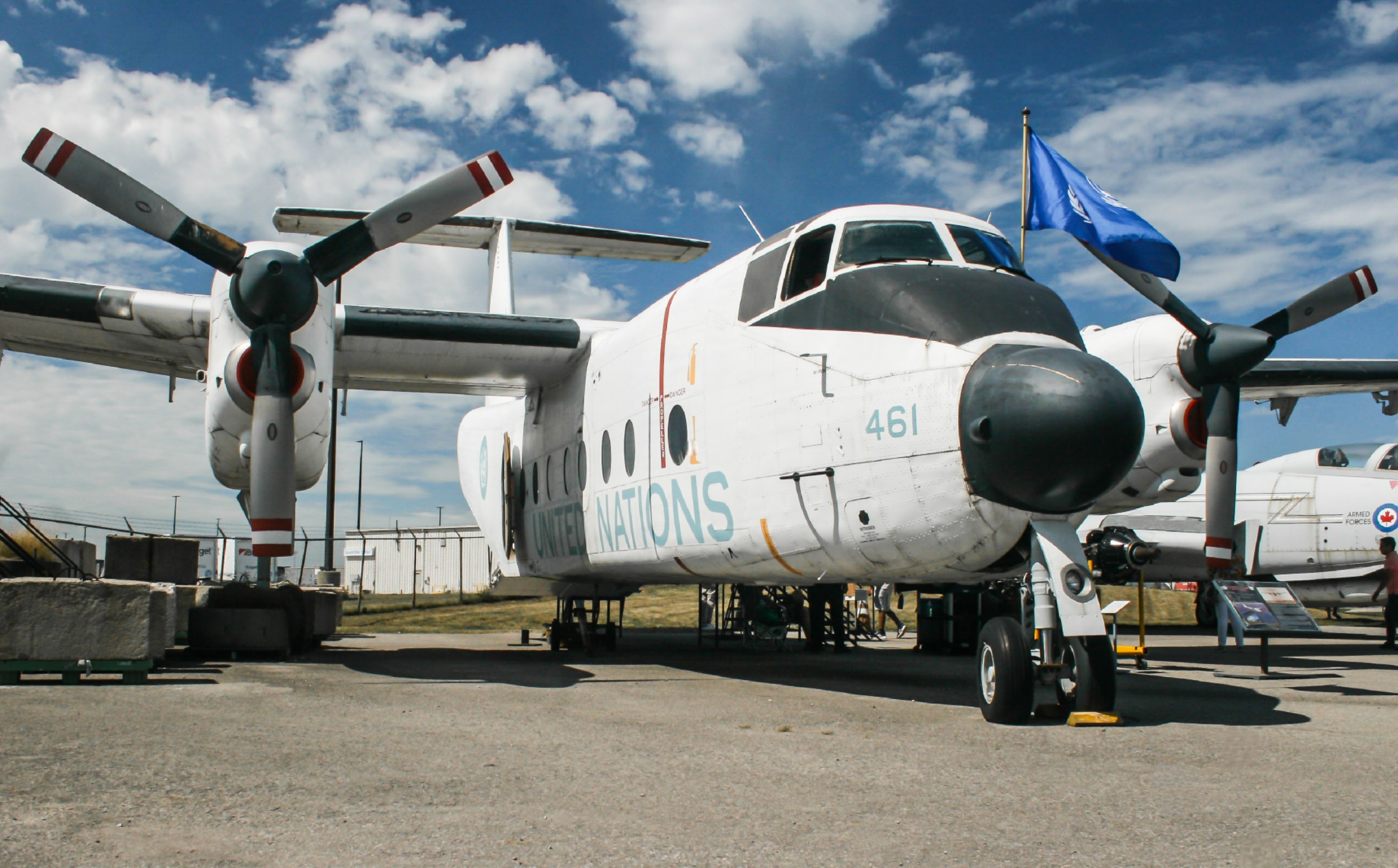 Full size: Canadian Warplane Heritage Museum  De Havilland DHC-5A Buffalo 115461 at Hamilton John C. Munro International Airport