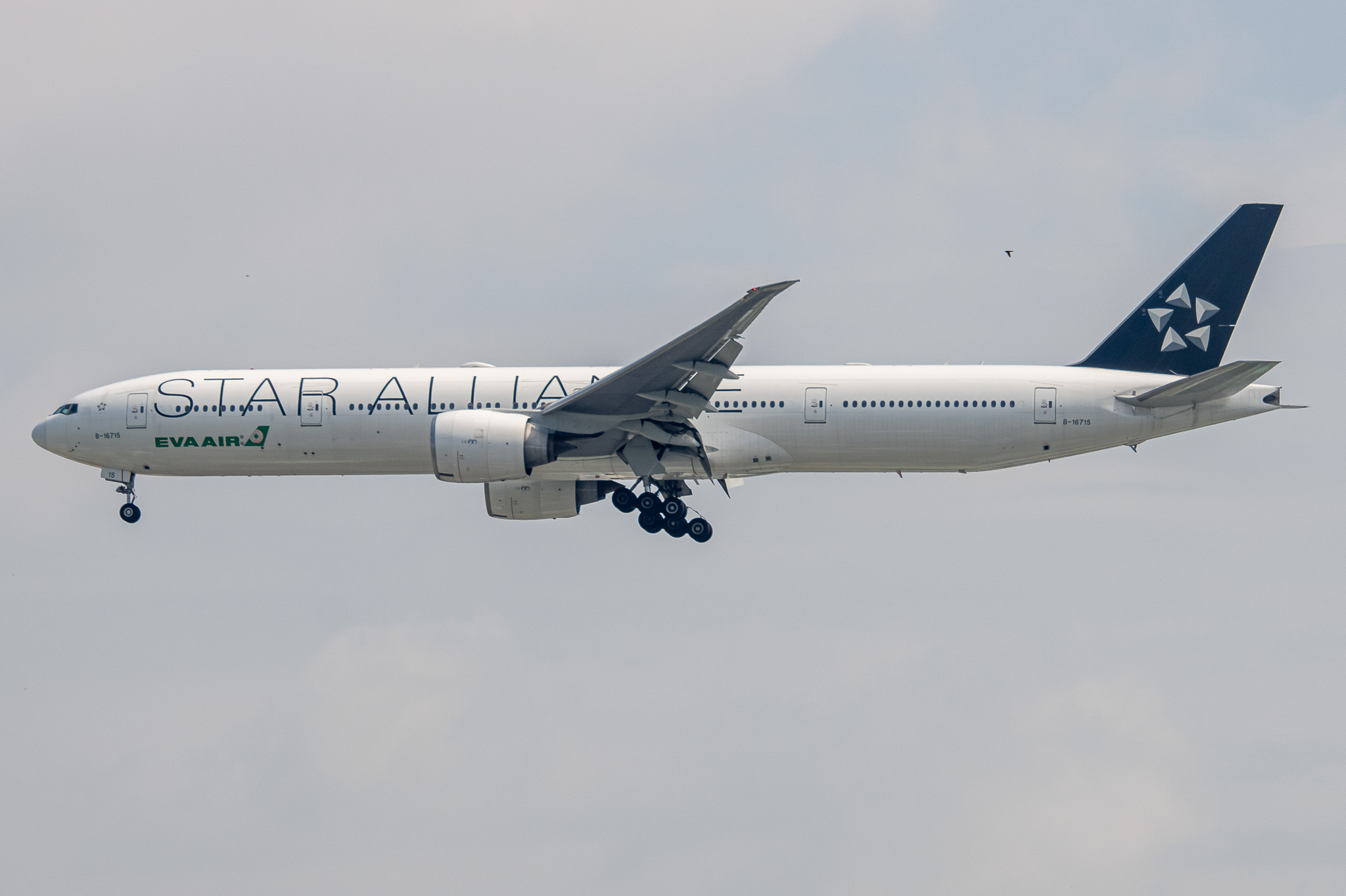Full size: EVA Air Boeing 777-300ER B-16715 at Tan Son Nhat International Airport