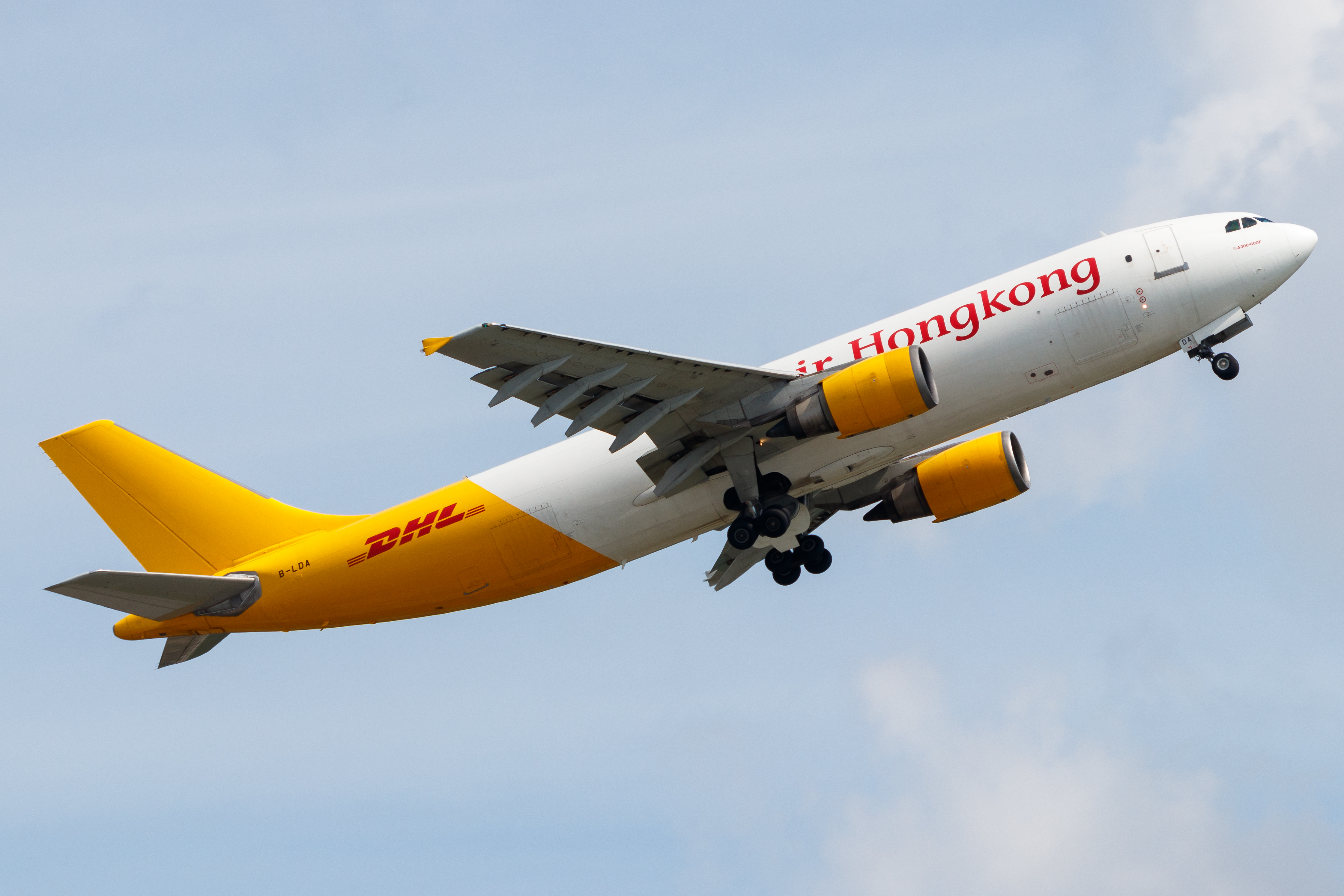 Full size: Air Hong Kong Airbus A300F-600 B-LDA at Hong Kong International Airport