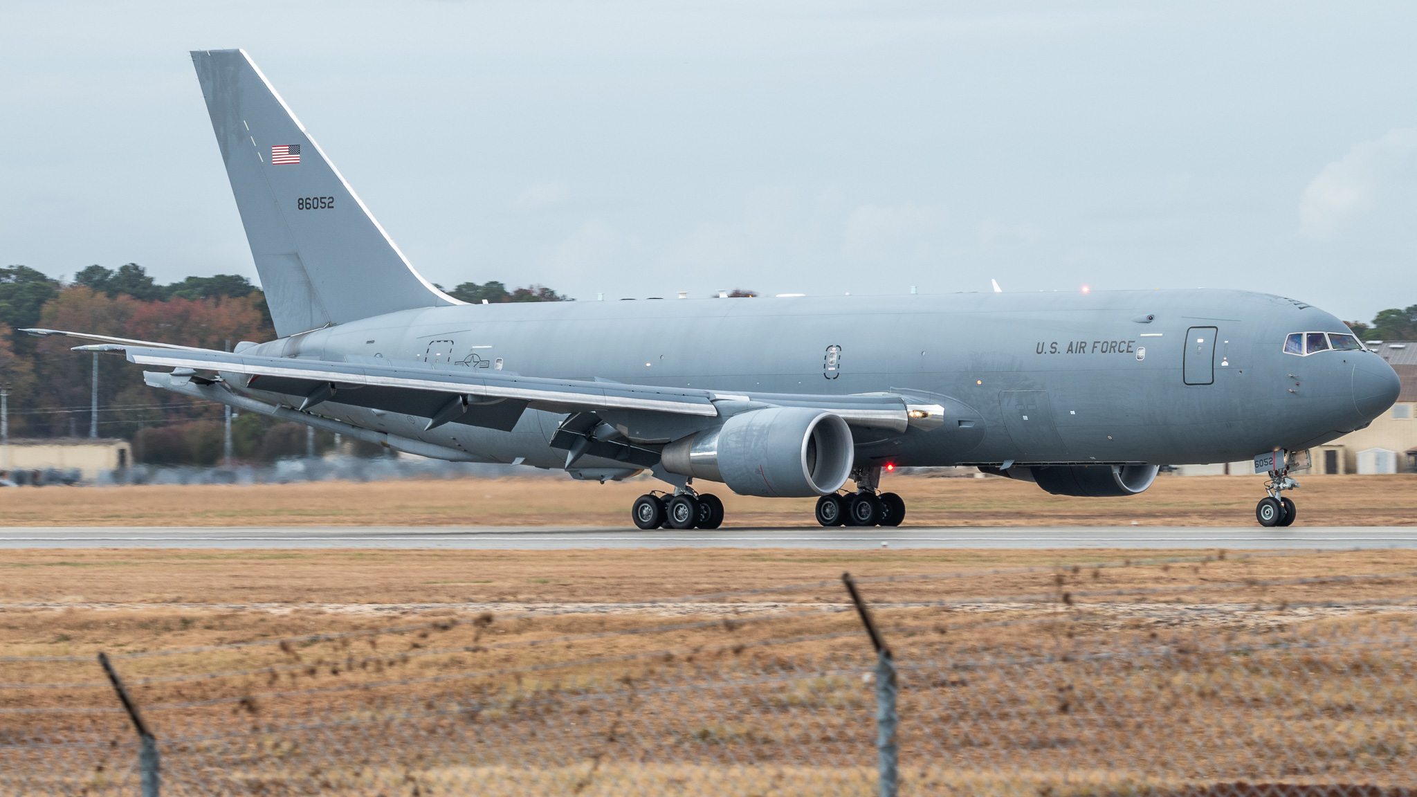 Full size: USAF - United States Air Force Boeing KC-46A Pegasus 18-46052 at Seymour Johnson AFB