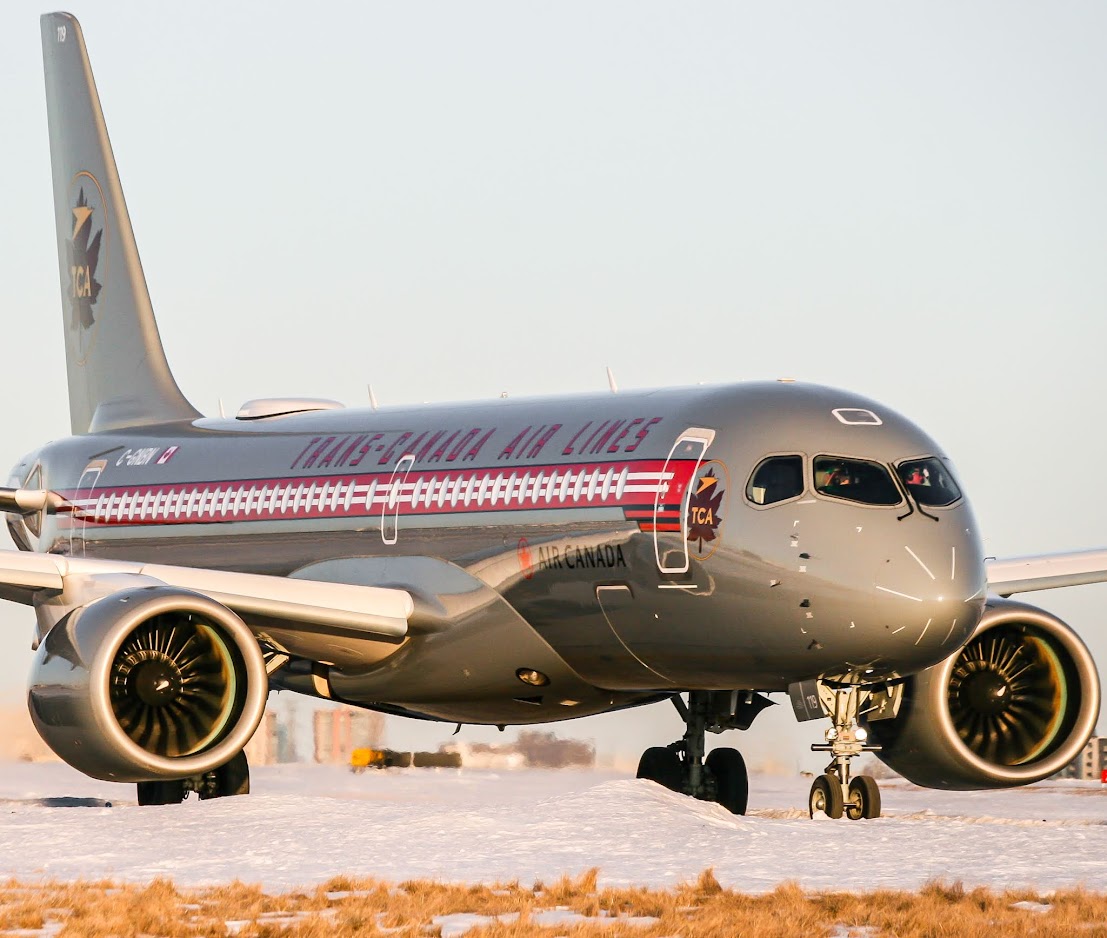 Full size: Air Canada Airbus A220-300 C-GNBN at Lester B Pearson International Airport