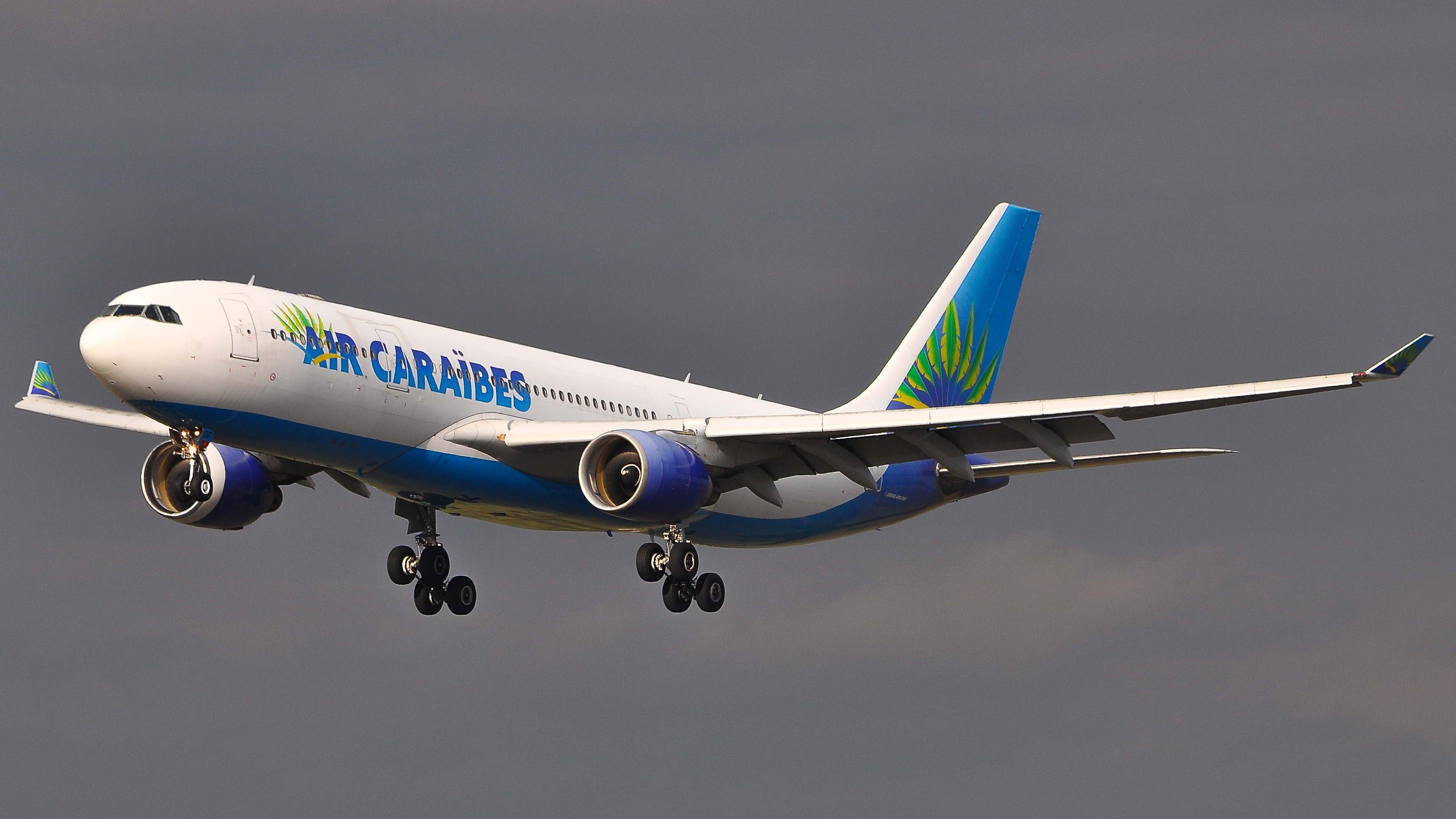 Full size: Air Caraibes Airbus A330-200 F-HHUB at Berlin-Tegel Airport